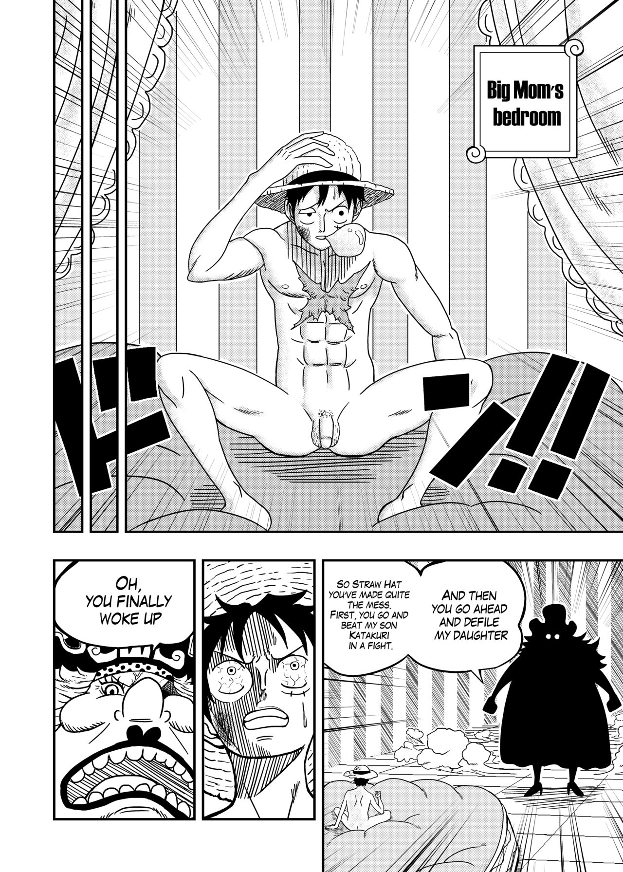 [Tiger-Ki] Charlotte Flampe x Luffy (One Piece) page 15 full