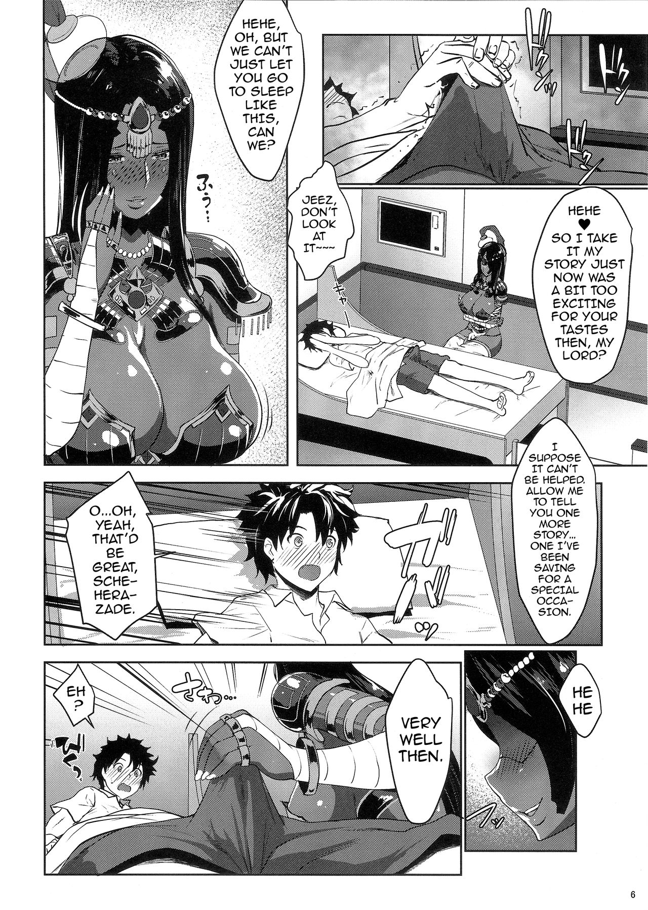 (C92) [Nanatsu no Kagiana (Nanakagi Satoshi)] Fuya no Nemonogatari | One Thousand and One Sleepless Nights (Fate/Grand Order) [English] {darknight} page 4 full