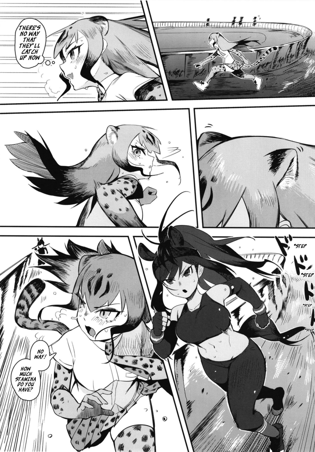 (C94) [Beicon (Beijuu)] Thoroughbred Early Days 2 (Kemono Friends) [English] [Roadwarior2] [Digital] page 5 full