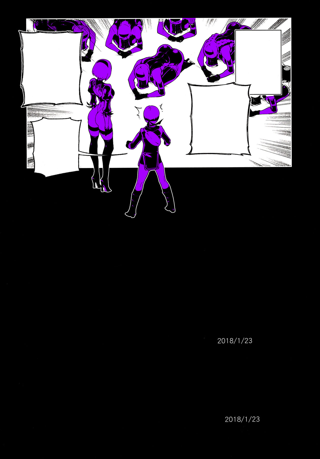 (FF31) [Bear Hand (Fishine, Ireading)] NieR : 2BR18 (NieR: Automata) [Textless] [Colorized] [Incomplete] page 9 full