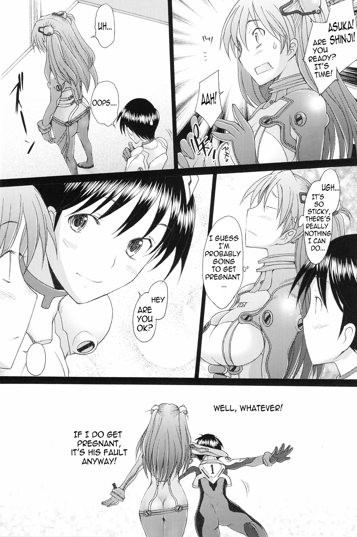 (C78) [Kohakutei (Sakai Hamachi)] Confusion LEVEL A vol.4 (Rebuild of Evangelion) [English] =Imari+Nemesis= page 15 full