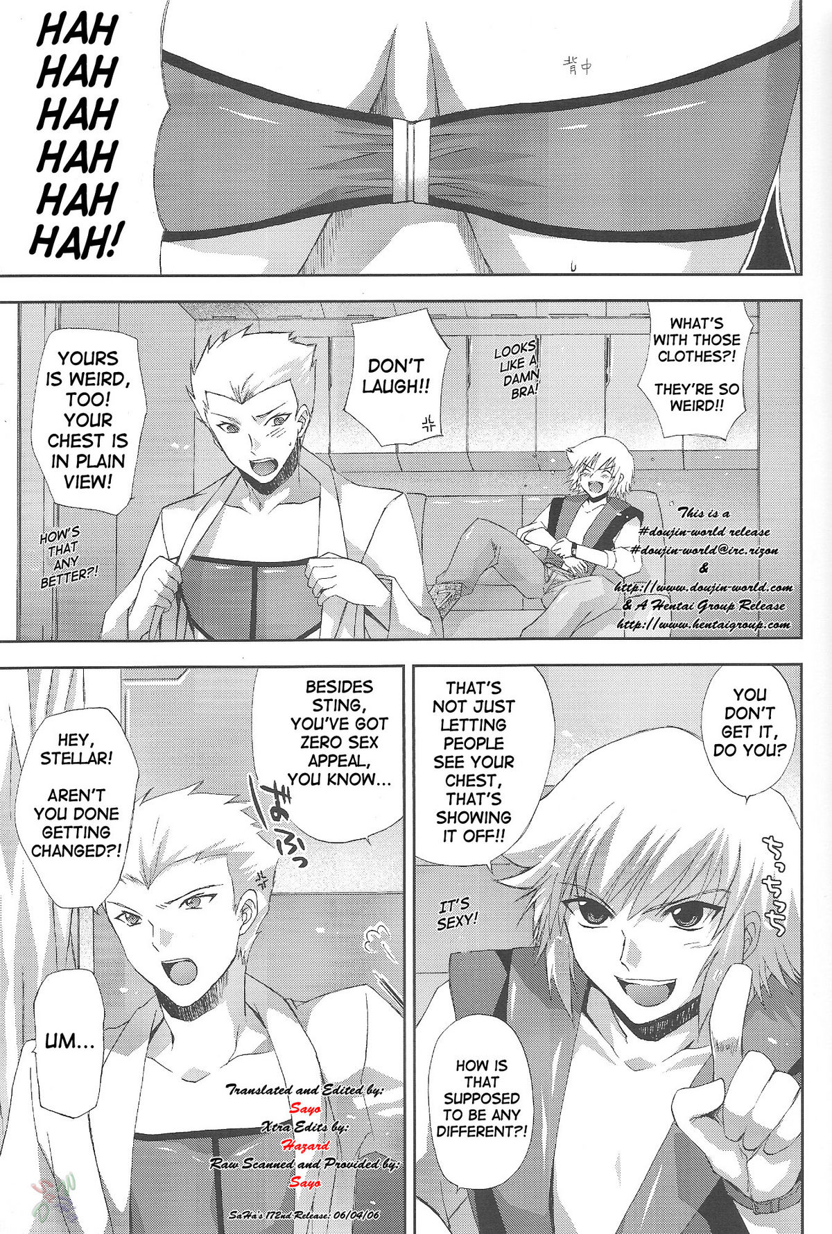 [FANTASY WIND (Shinano Yura)] FUWA+FUWA (Gundam SEED DESTINY) [English] page 4 full