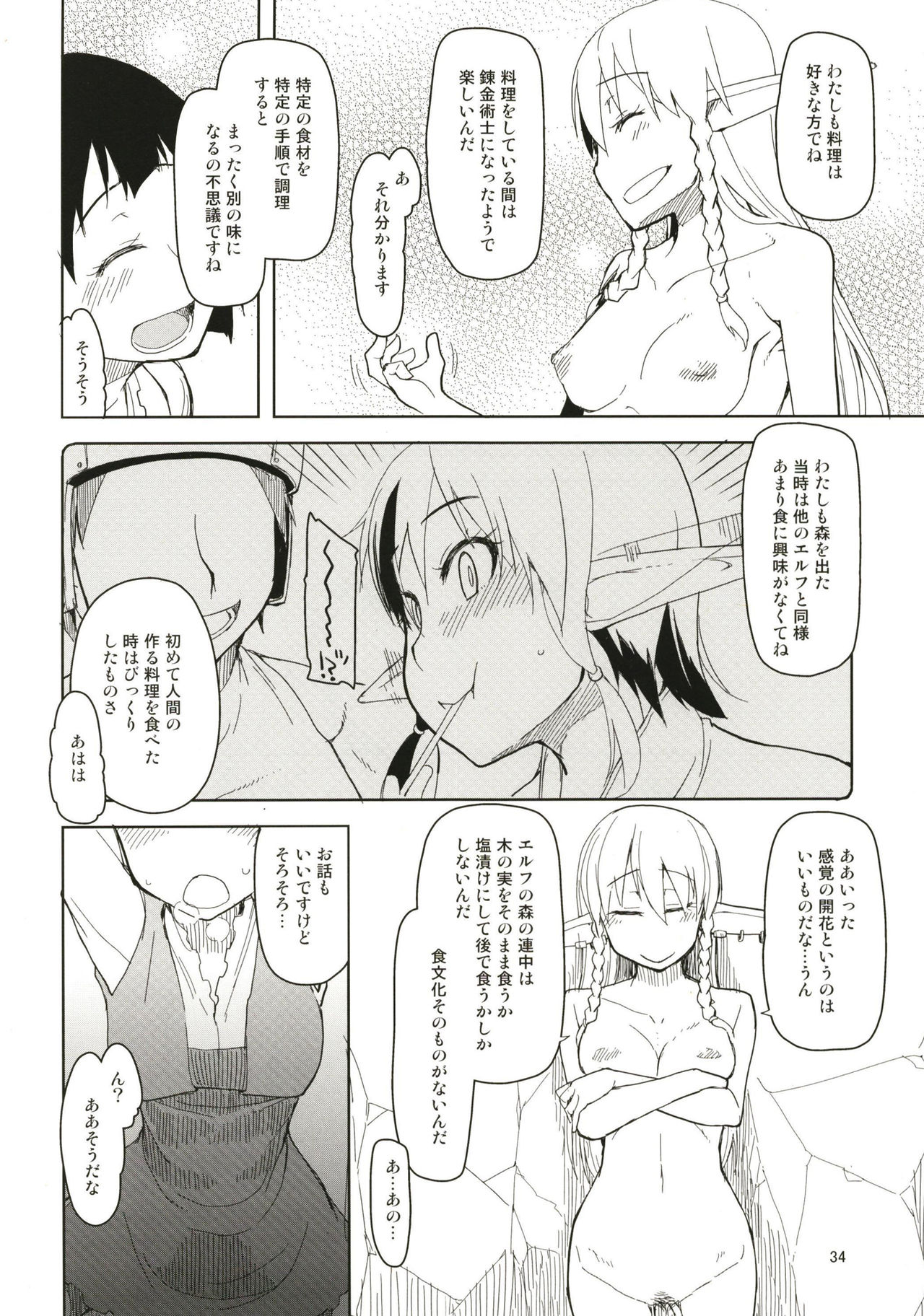 [Metamor (Ryo)] Dosukebe Elf no Ishukan Nikki Matome 1 [Digital] page 35 full