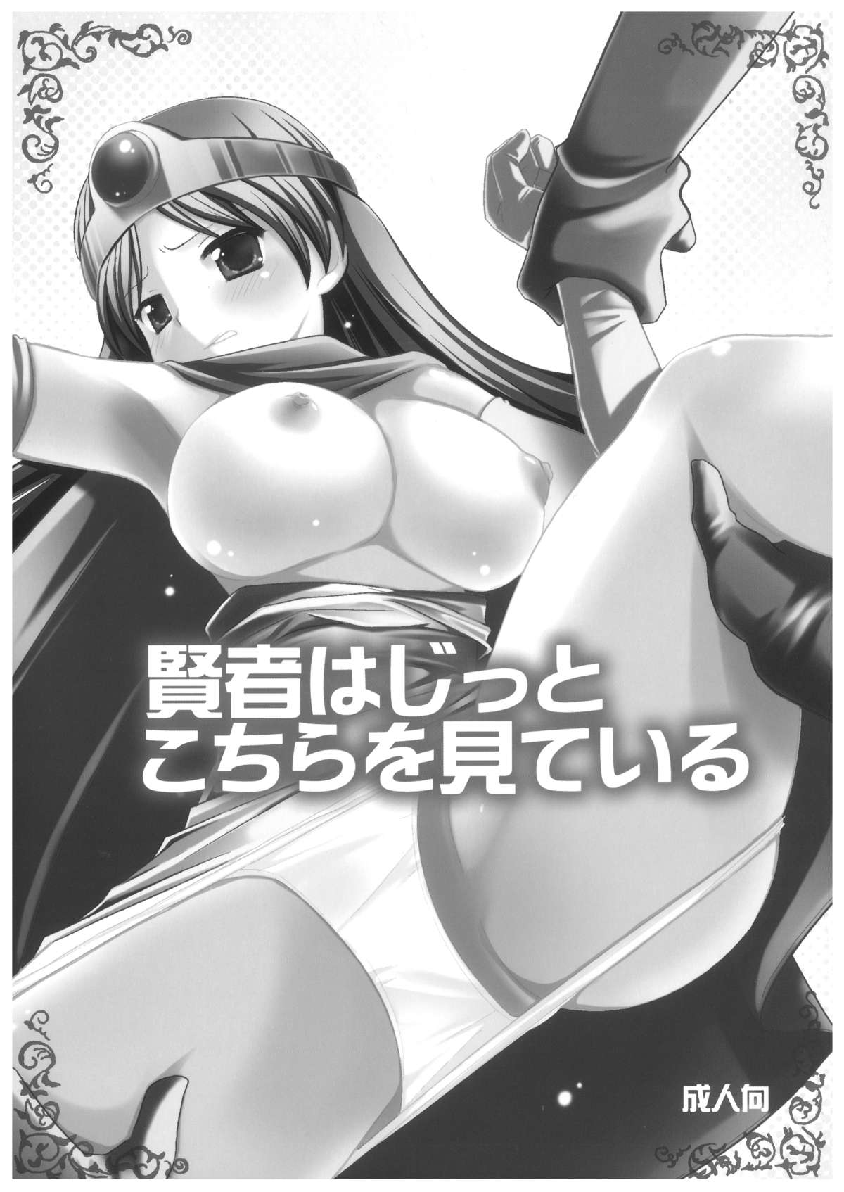 [Nagiyamasugi (Nagiyama)] Kenja wa Jitto Kochira wo Mite iru (Dragon Quest III) [Digital] page 2 full