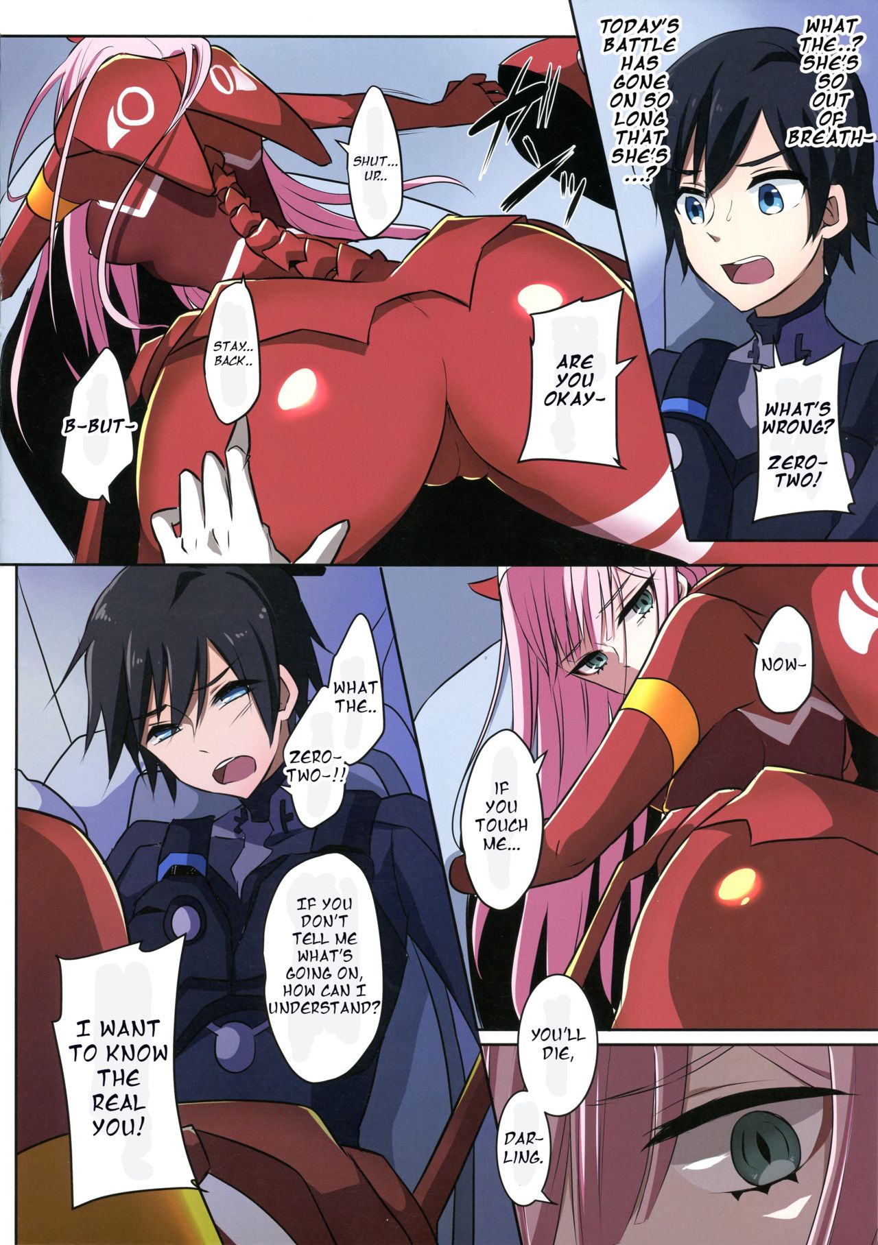 (Futaket 14) [Maltese (Runrun)] Boku ni Fureteyo nee, Darling (DARLING in the FRANXX) [English] page 5 full