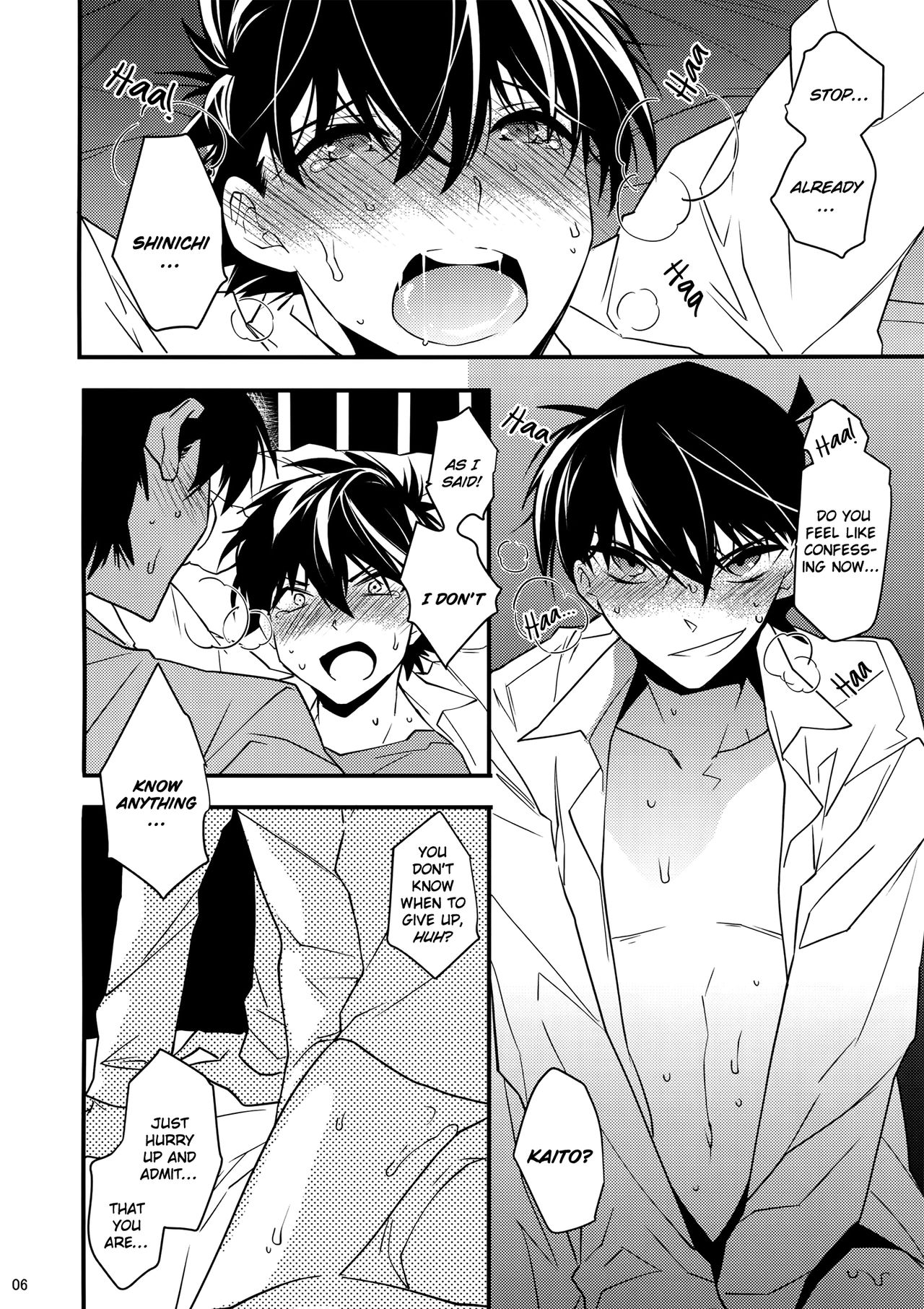 (SPARK10) [Ash Wing (Makuro)] EGOIST (Detective Conan) [English] page 5 full