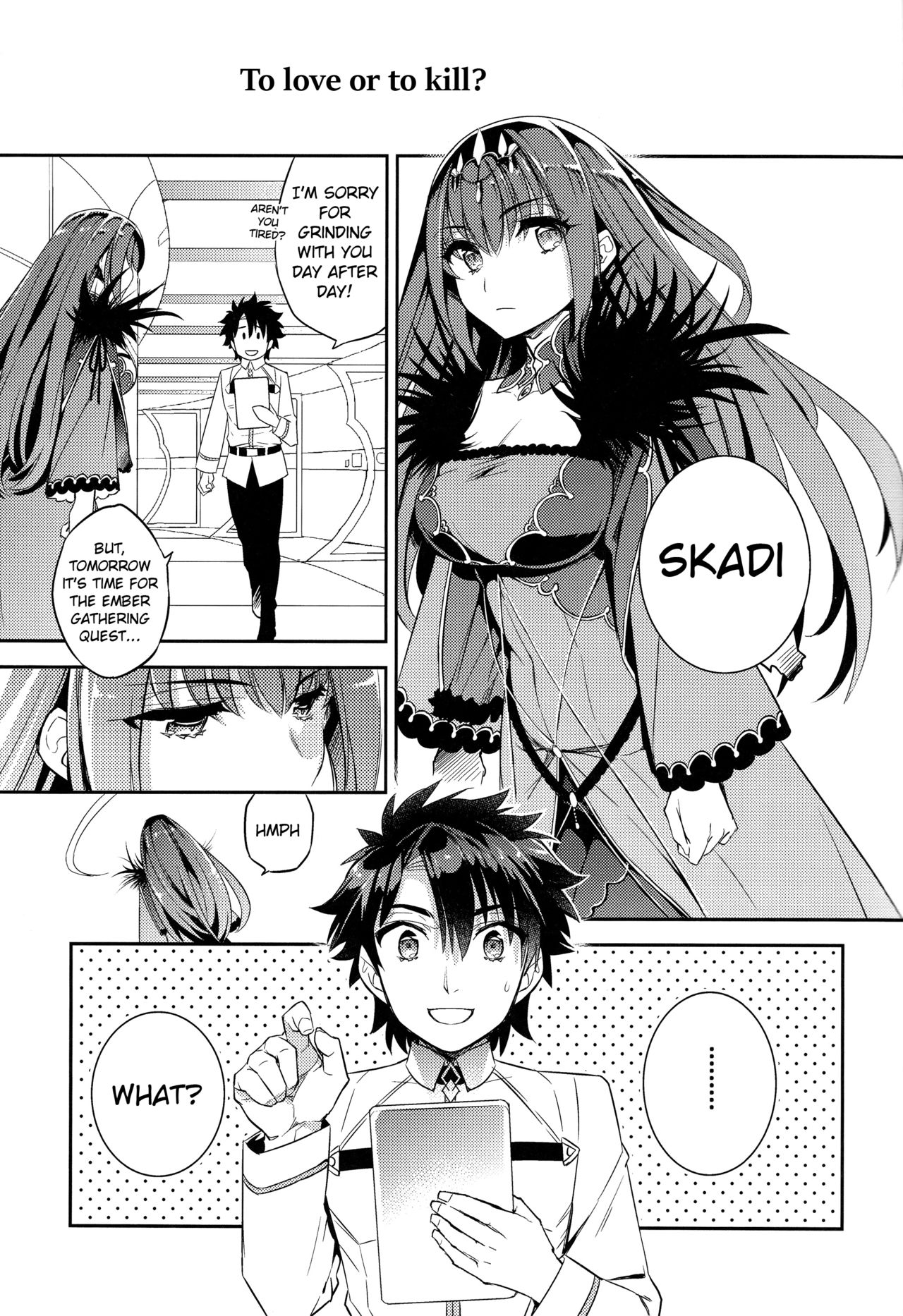 (C96) [Crazy9 (Ichitaka)] C9-39 W Scathach to (Fate/Grand Order) [English] [Clog] page 3 full