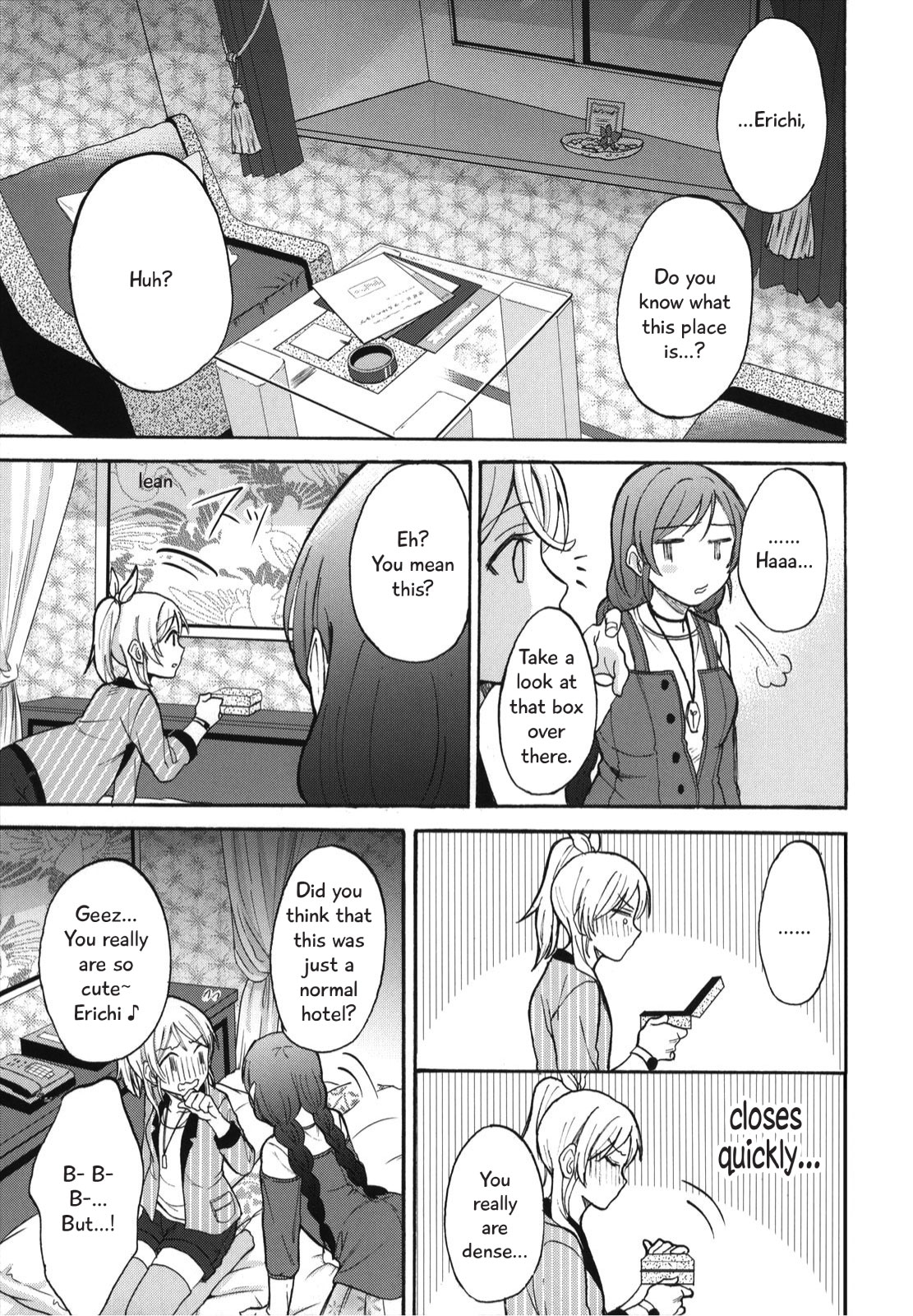 (Bokura no Love Live! 7) [mushiyaki!! (Kanbayashi Makoto)] Dame Dame! My Darling | My Useless Useless Darling (Love Live!) [English] {Seiyuuri & Rexbandit} page 7 full