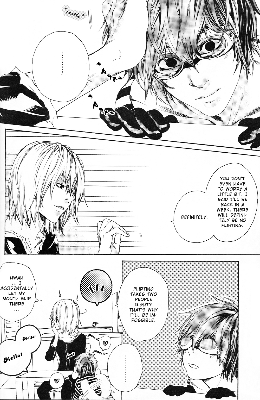 Death Note - Love Traveling [H-eichi] [ENG] page 8 full