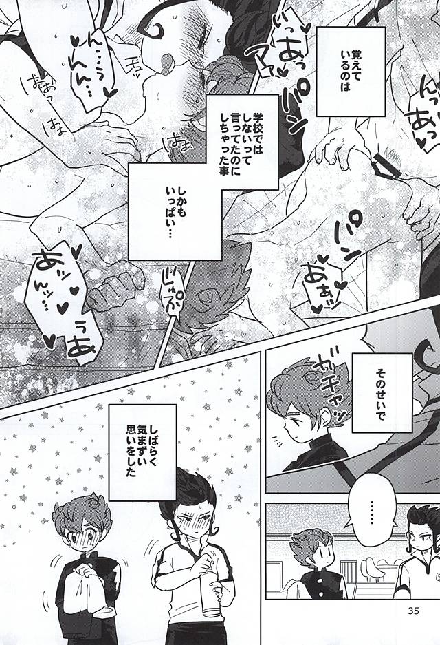 (LEVELCOMPLEX) [root7 (root7)] Ore to Tsurugi to Nise Tsurugi (Inazuma Eleven GO) page 33 full