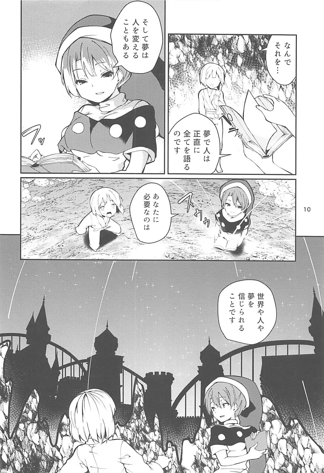 (Reitaisai 15) [Tetsu no Otoshigo (Chirorian)] Doremy-san to Boku no Tousou Yume (Touhou Project) page 9 full