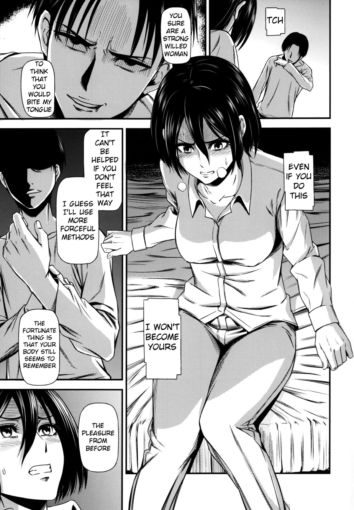 (C86) [Kiyosumi Hurricane (Kiyosumi Hurricane)] Gekishin San | Firing Pin 3 (Shingeki no Kyojin) [English] {doujin-moe.us} page 14 full