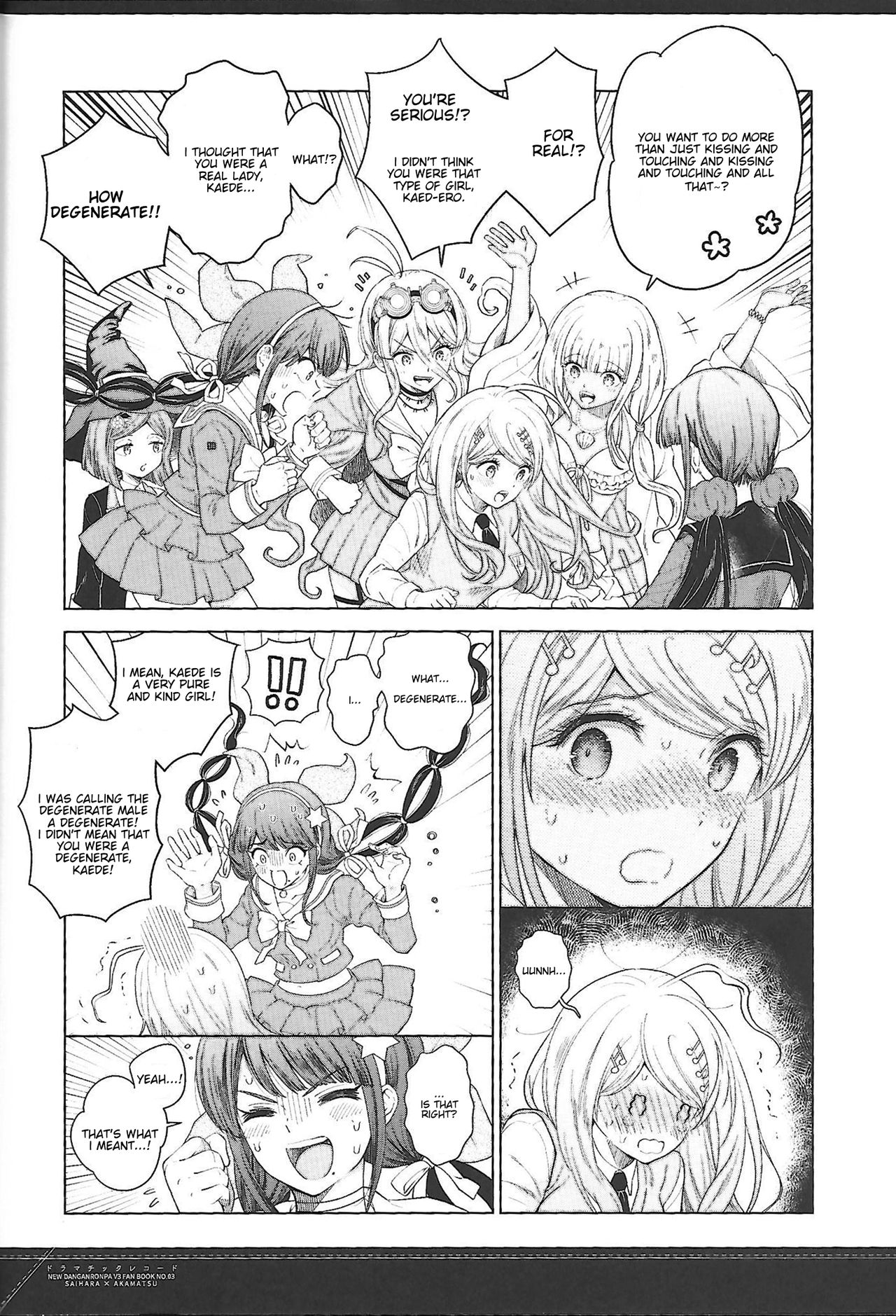 (SC2017 Summer) [Platina Blonde (Mizutama)] Dramatic Record (New Danganronpa V3) [English] page 7 full