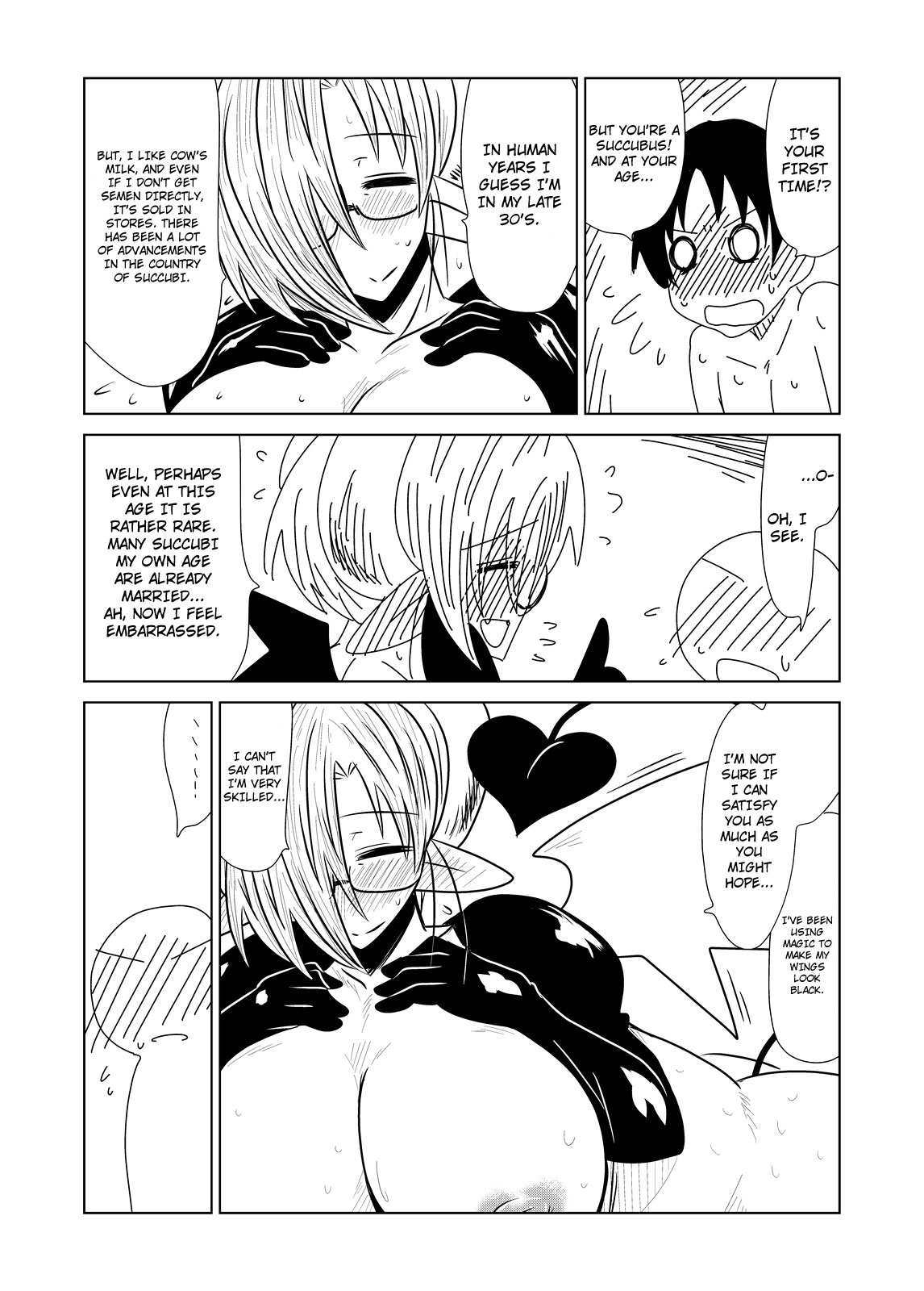 [Hroz] Toshima de, Maid de, Succubus de, | Middle aged, a Maid, and a Succubus [English] [4dawgz + Thetsuuyaku] [Digital] page 19 full