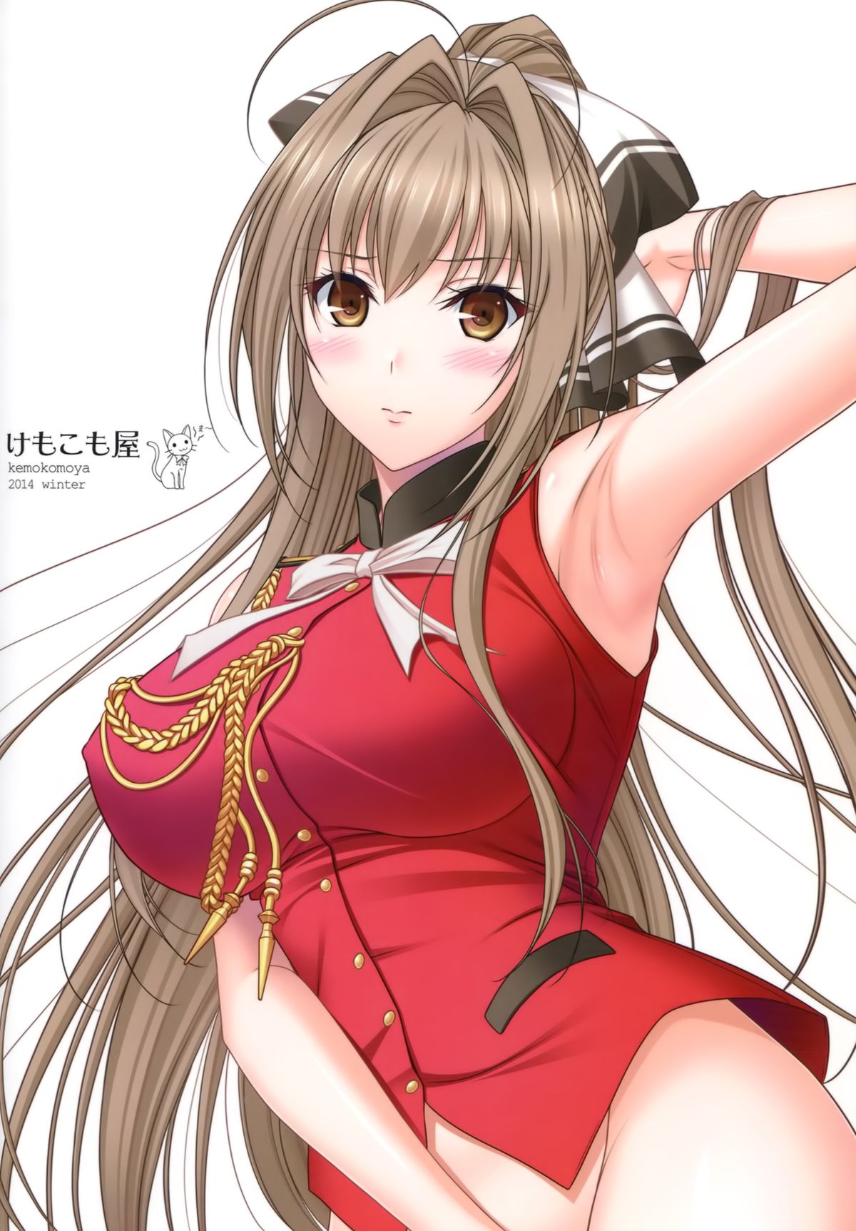 (C87) [Kemokomoya (Komori Kei)] Isuzu-san to Love Love Shuuchi Play (Amagi Brilliant Park) page 26 full