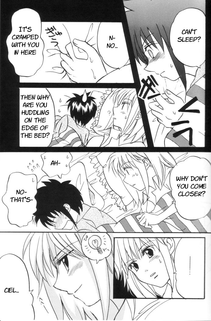 [Gyokusaijima (38-shiki)] Kiss Me, Please. (Tsukihime) [English] page 24 full
