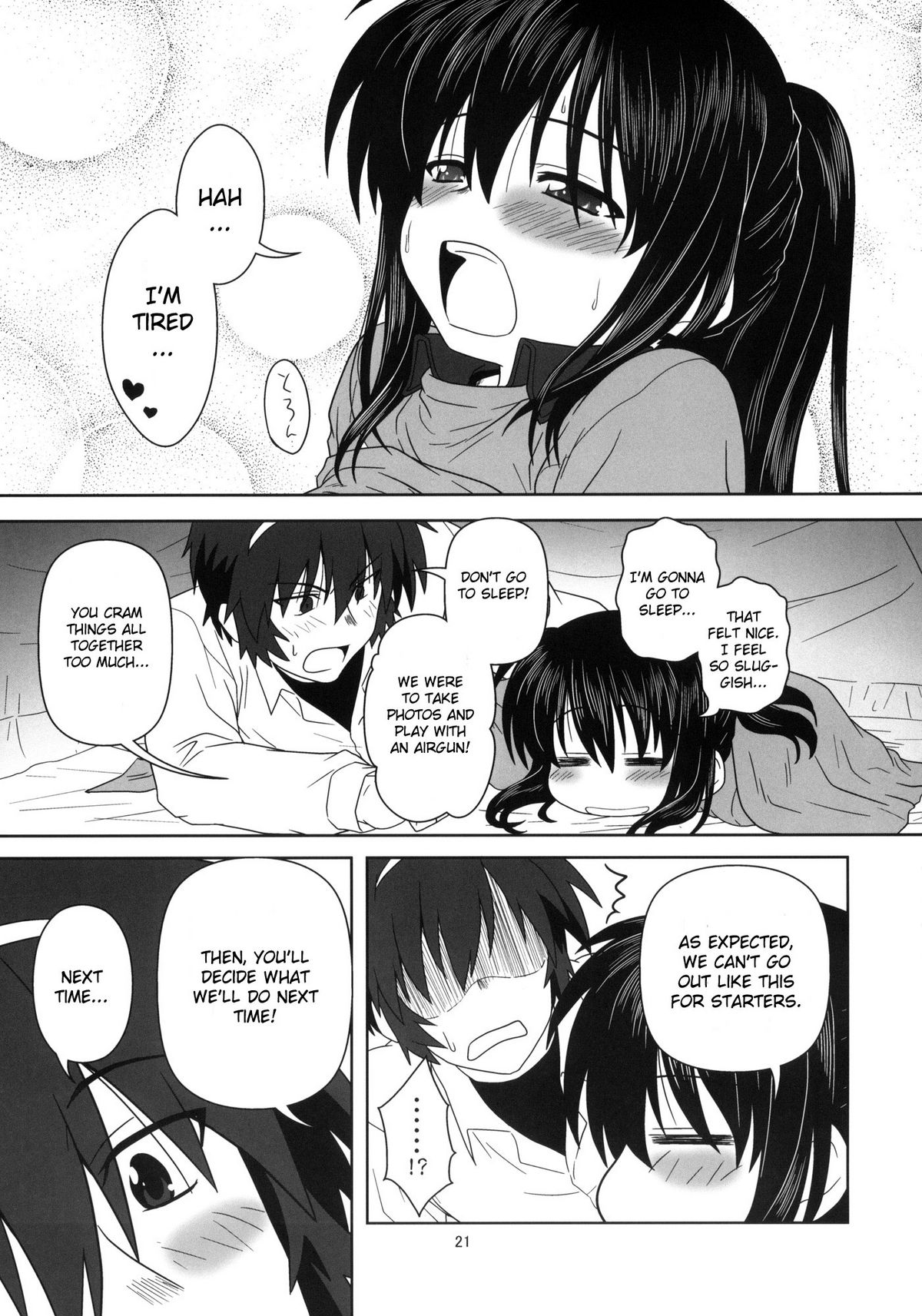 [Circle Credit (Akikan)] Kyonko to Issho (The Melancholy of Haruhi Suzumiya) [English] [CGrascal] page 20 full