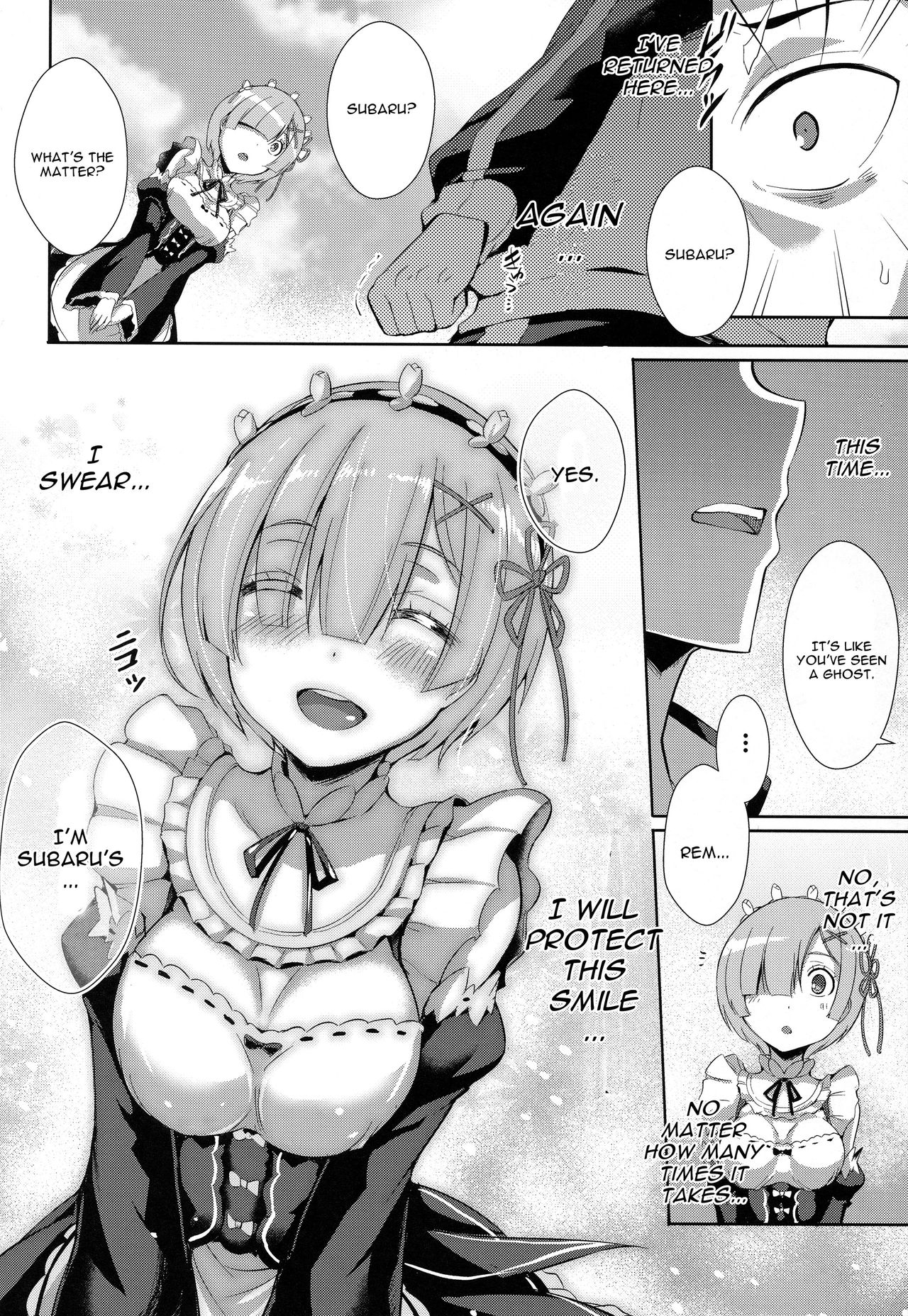 (C91) [Once Only (Nekoi Hikaru)] Rem Kara (Re:Zero kara Hajimeru Isekai Seikatsu) [English] [CGrascal] page 27 full