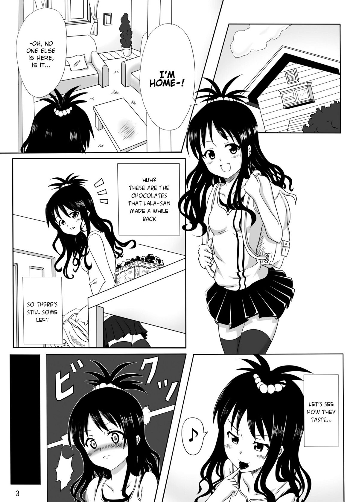 [Kohitsujitei (Kei Natsu)] Rennyuu Mikan (To LOVE-Ru) [English] =TV= page 2 full