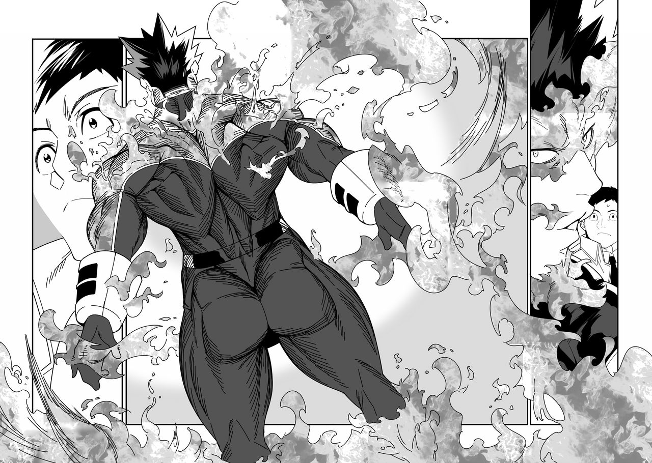 (C90) [Maraparte (Kojima Shoutarou)] Senaka o Ou (My Hero Academia) page 16 full
