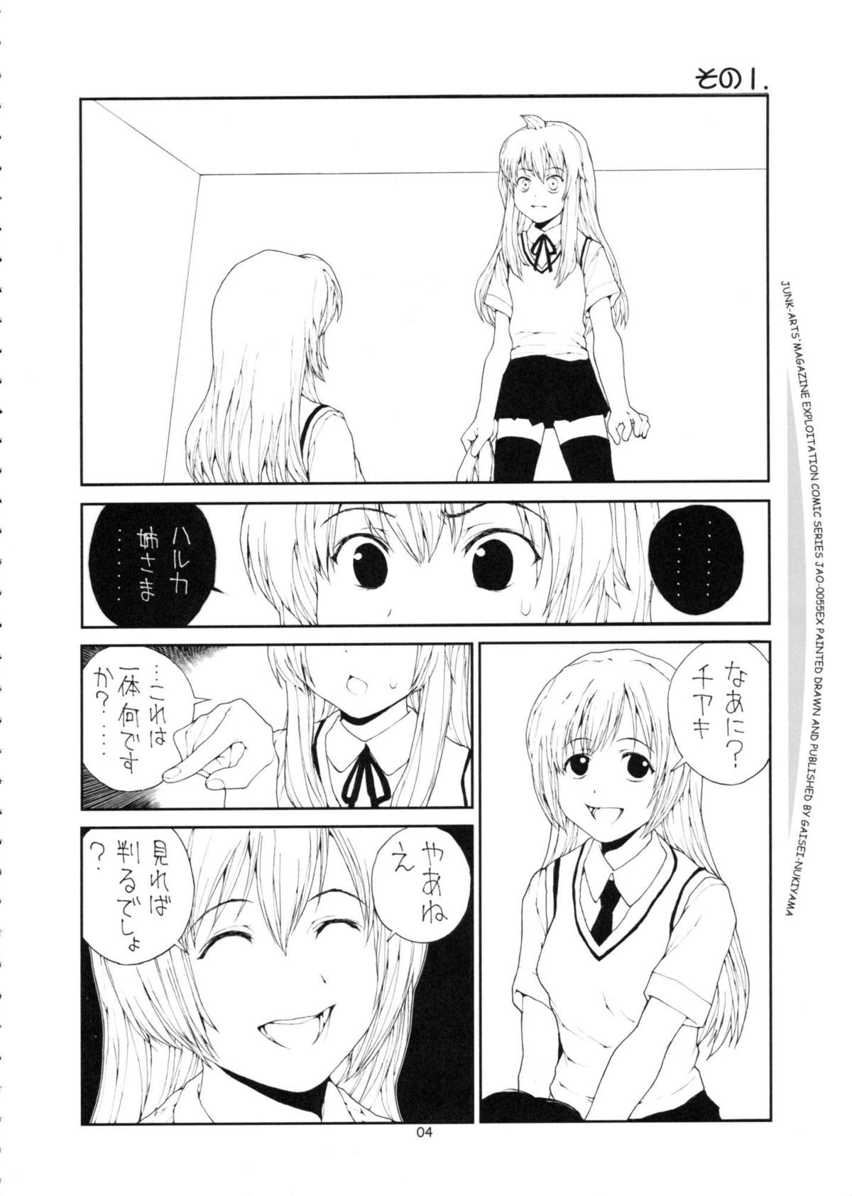 (C73) [Junk Arts (Nukiyama Gaisei)] SOUTH OF HEAVEN (Minami-ke) page 3 full