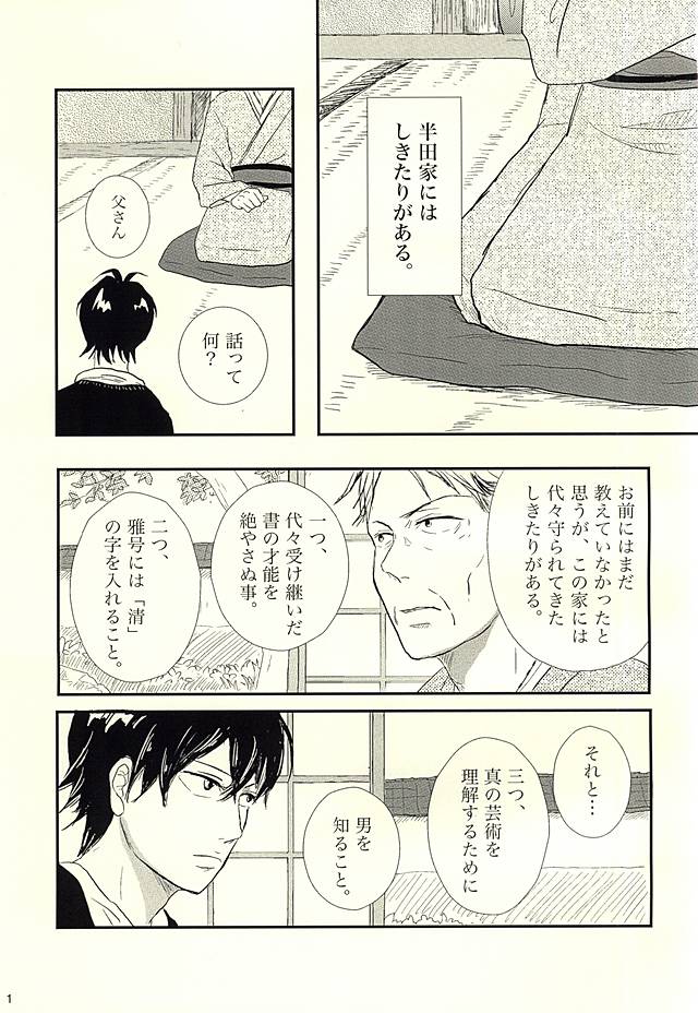 (SUPER24) [BL Club (Soichi)] Handa-ke no Shikitari (Barakamon) page 2 full