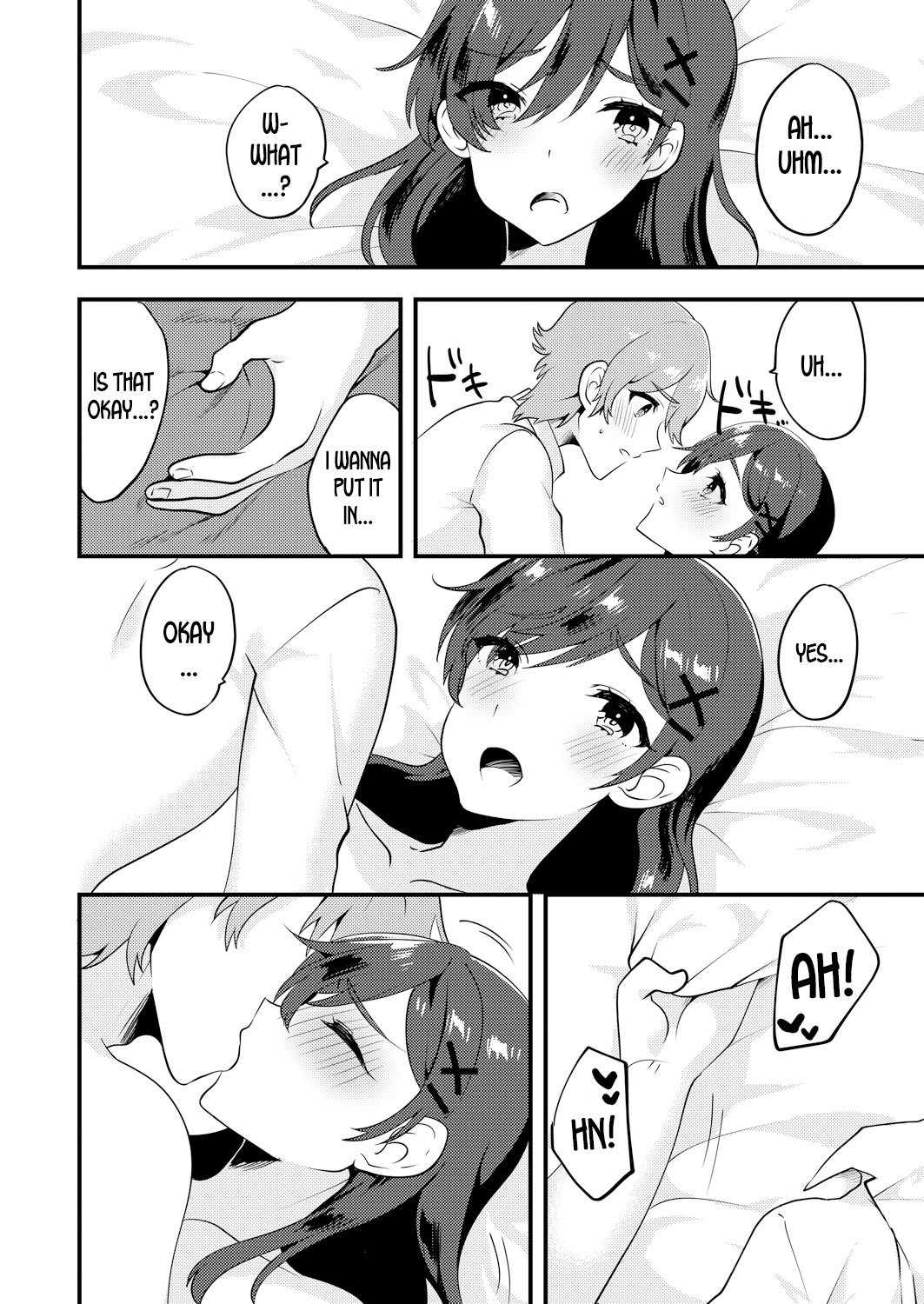 [Soranosuzume] Nyotaika Kyoudai ~Kyoudai de Oppai no Yawarakasa ga Chigau tte Honto!?~ (Henshin? Irekawari? Watashi no Karada… Dou Nacchatta no?) [English] [desudesu] page 47 full