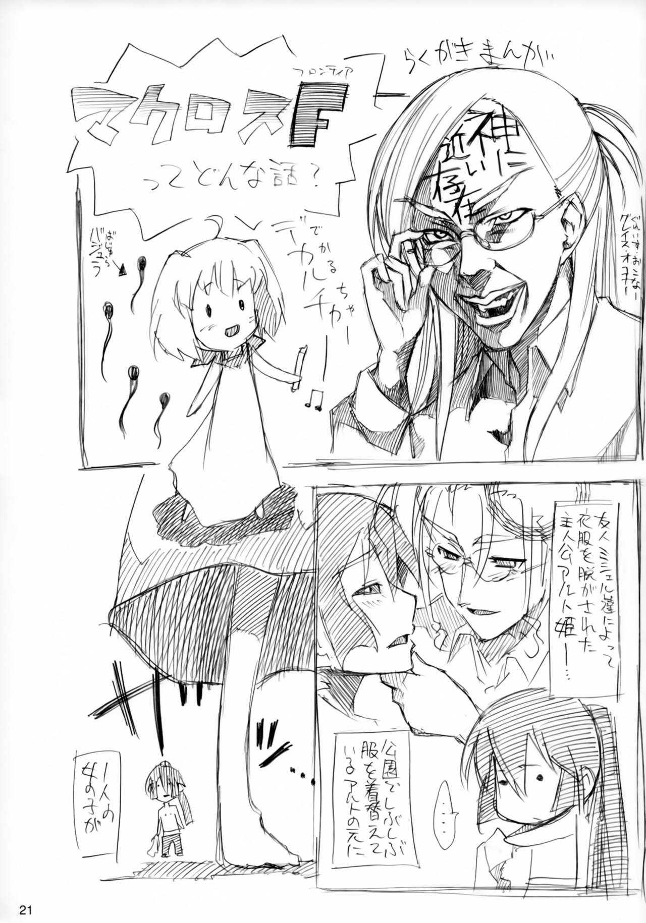 (SC41) [Rikudou Juku (Hitotose Rin)] Klan no Oshoutai (Macross Frontier) page 20 full