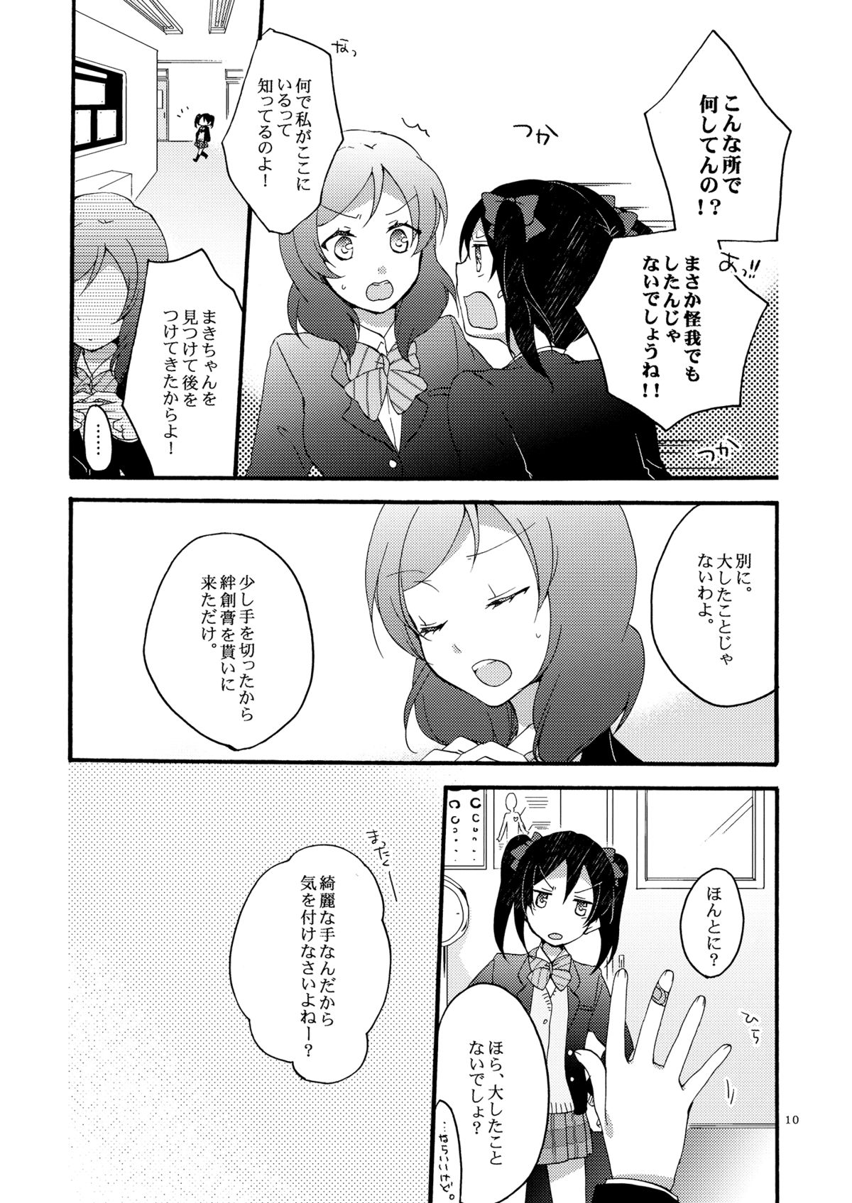 (C87) [Niratama (Sekihara, Hiroto)] Lovesick Girl (Love Live!) page 9 full
