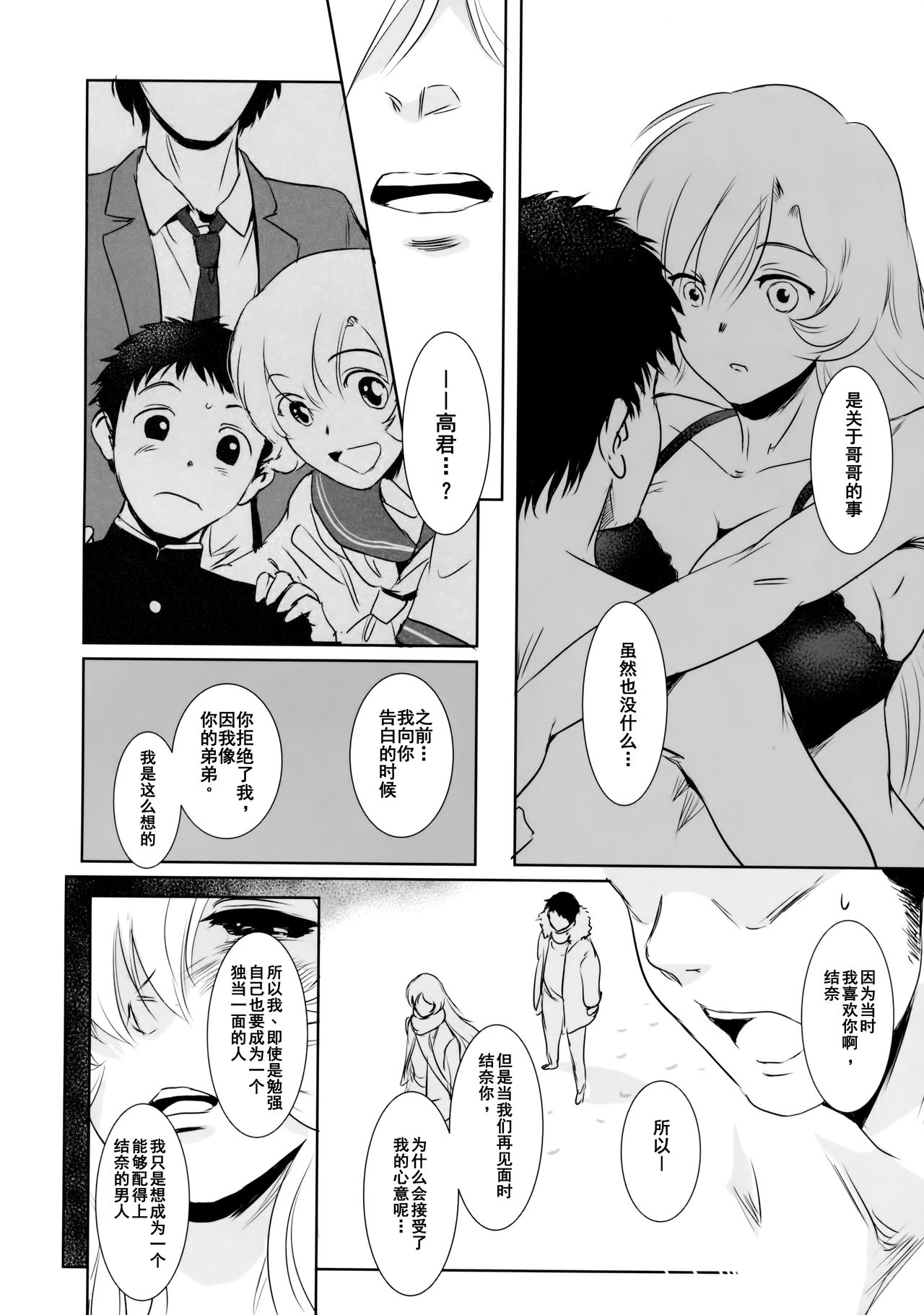 (C91) [MASHIRA-DOU (Mashiraga Aki)] Yuina vol. I [Chinese] [兔屋漢化组] page 25 full