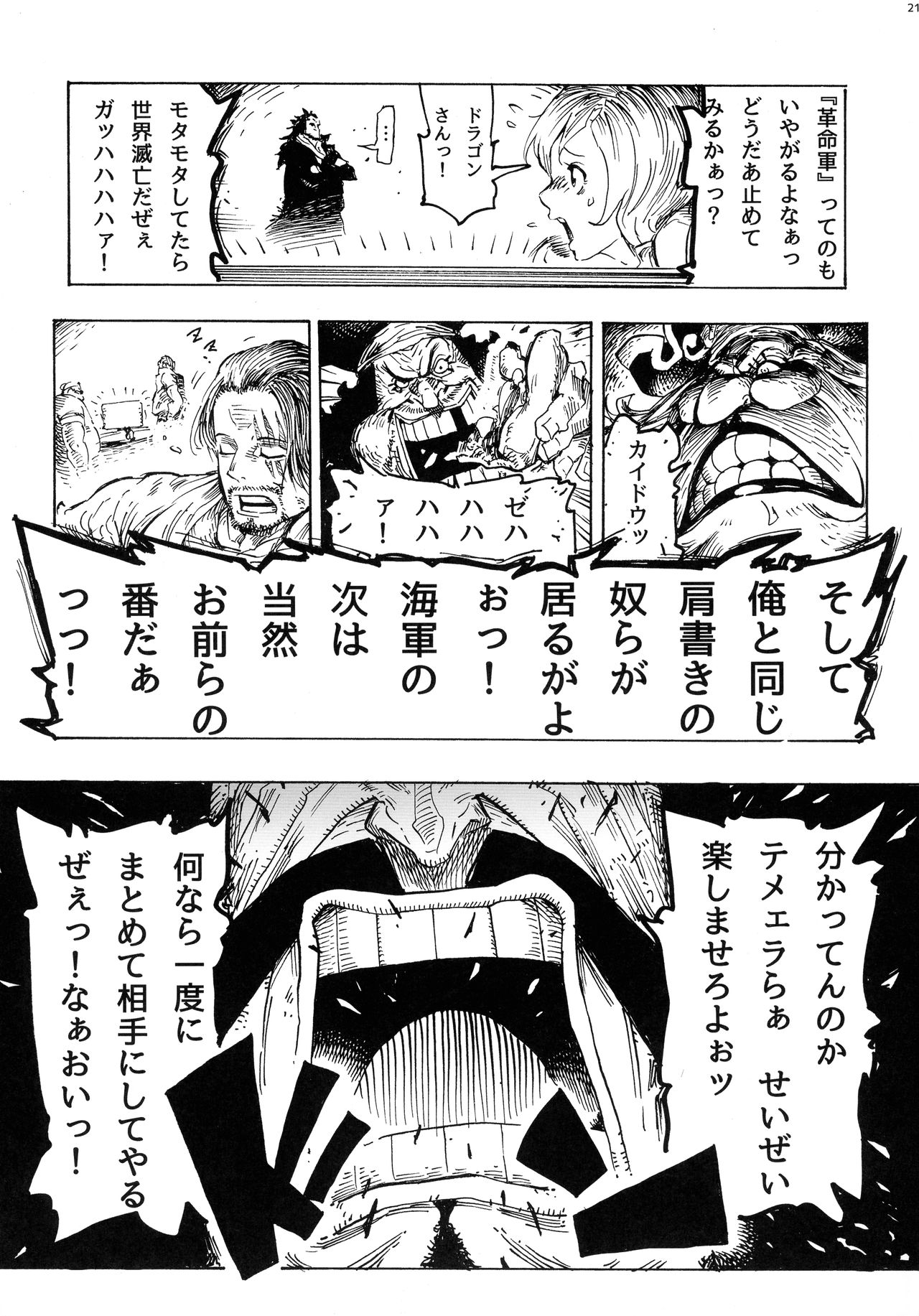 (C92) [Kocho Kocho Koukou (Bonten)] P.O.M Amazon lily last day (One Piece) page 23 full