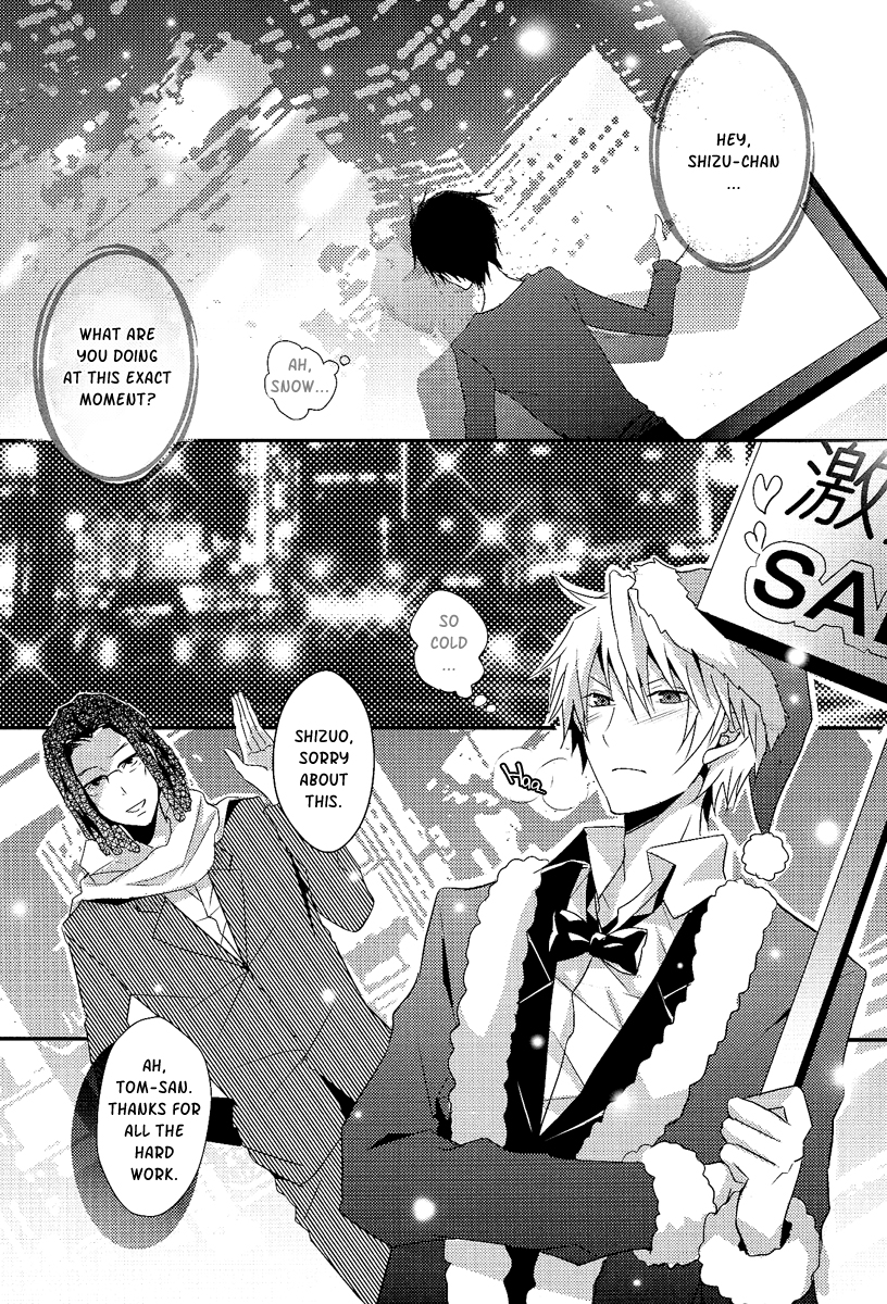 (C81) [UNAP! (Maine)] Bartender-Clad Santa Claus (Durarara!!) [English] [Yaoi-Sei] page 9 full