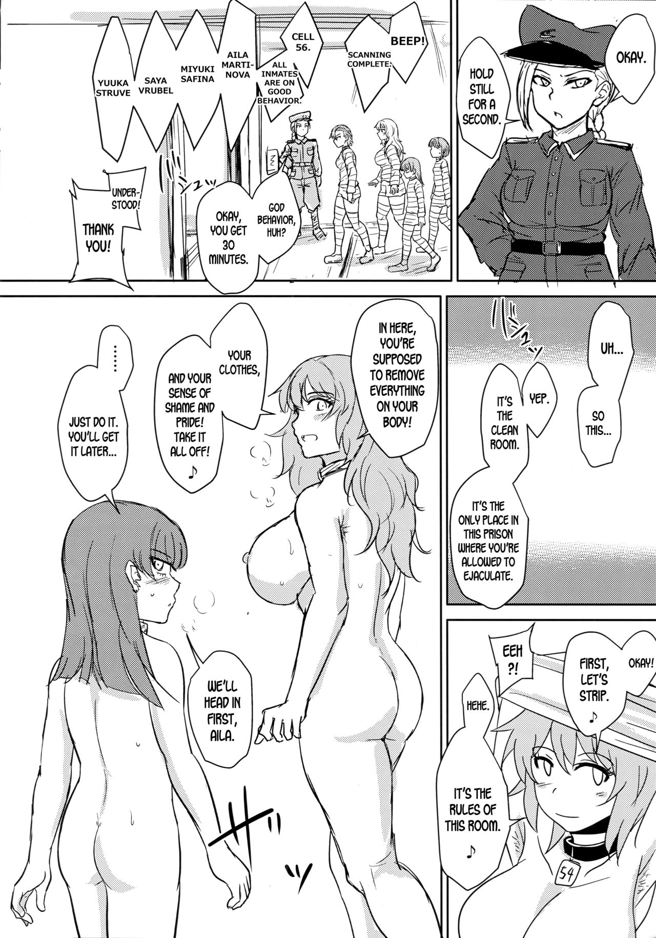 (Futaket 15) [Rock Steady (Suzurame)] Futanari Prison 2 Dairoku Kangoku Houkoku Ni [English][desudesu] page 13 full