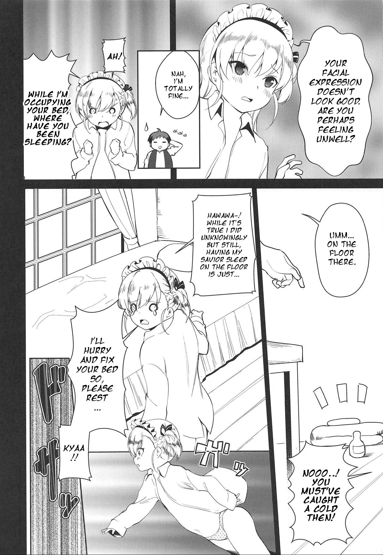 (C94) [P-POINT (Pikazo)] Bel-chan no Ongaeshi | Bel-chan Returning The Favor (Azur Lane) [English] [AEROZEXT] page 11 full