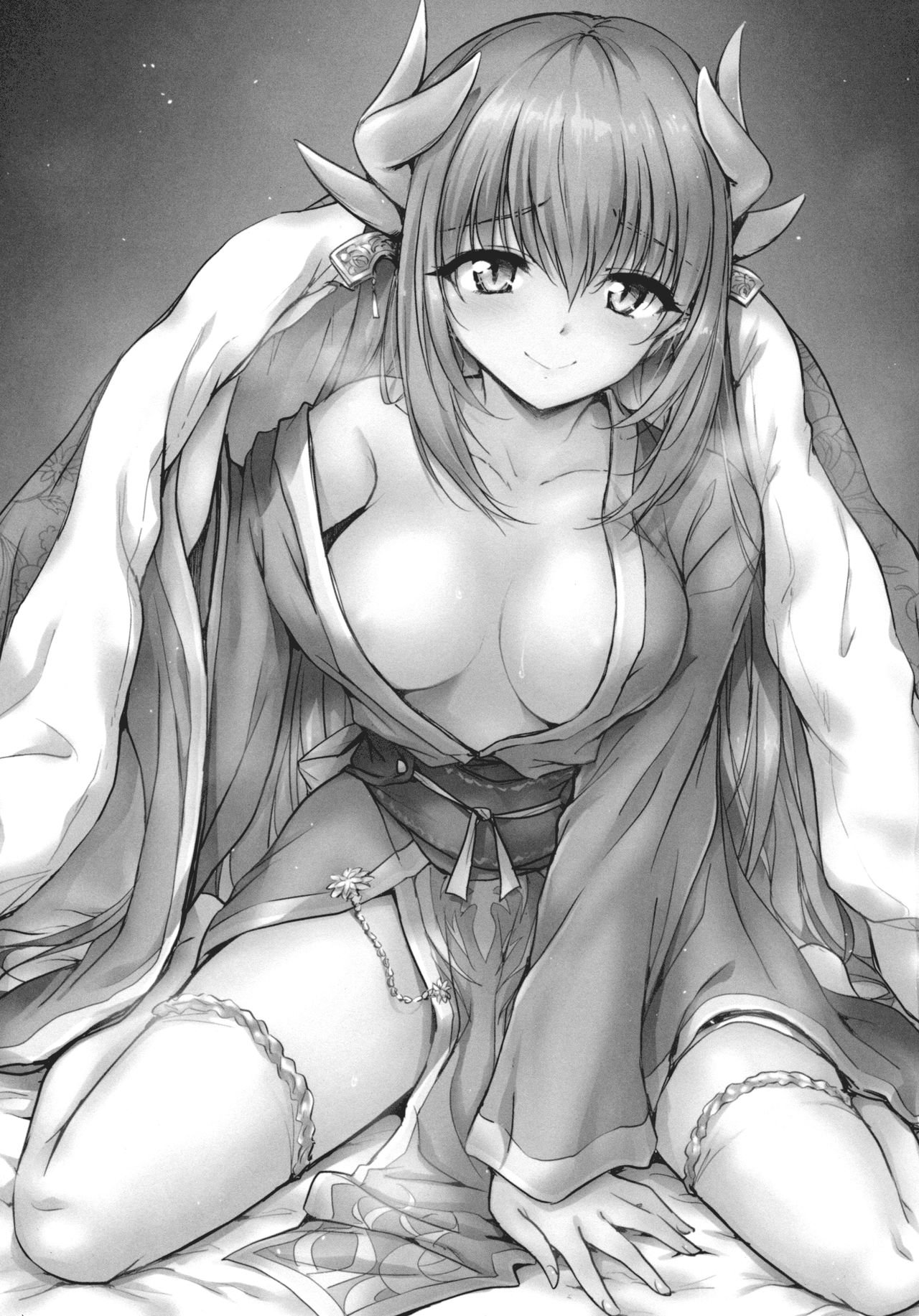 (C93) [54BURGER (Marugoshi)] Futon no Naka no Kiyohime-chan (Fate/Grand Order) [Chinese] [满月汉化组] page 2 full