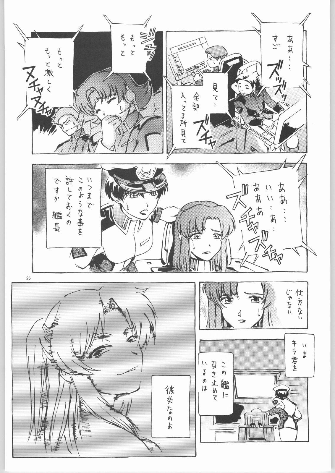 (C66) [Dish up (Warabi Yuuzou)] Kekkan Dam Dam A (Gundam Seed) page 24 full