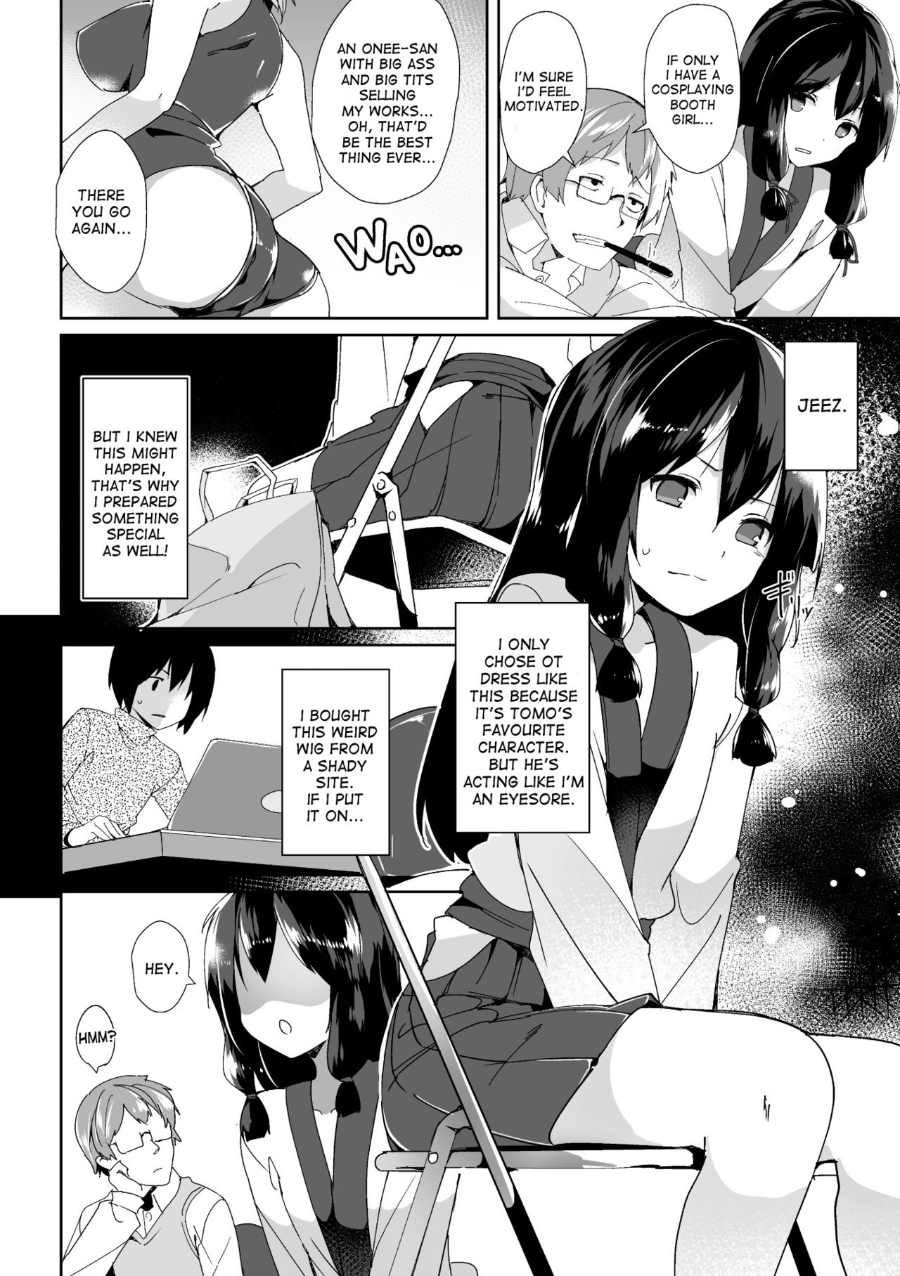 [Chirorian] Cosplay Danshi ni Gochuui o | Be Careful of Cosplaying Boys (Bessatsu Comic Unreal Nyotaika H wa Tomerarenai Vol. 2) [English] [desudesu] [Digital] page 2 full