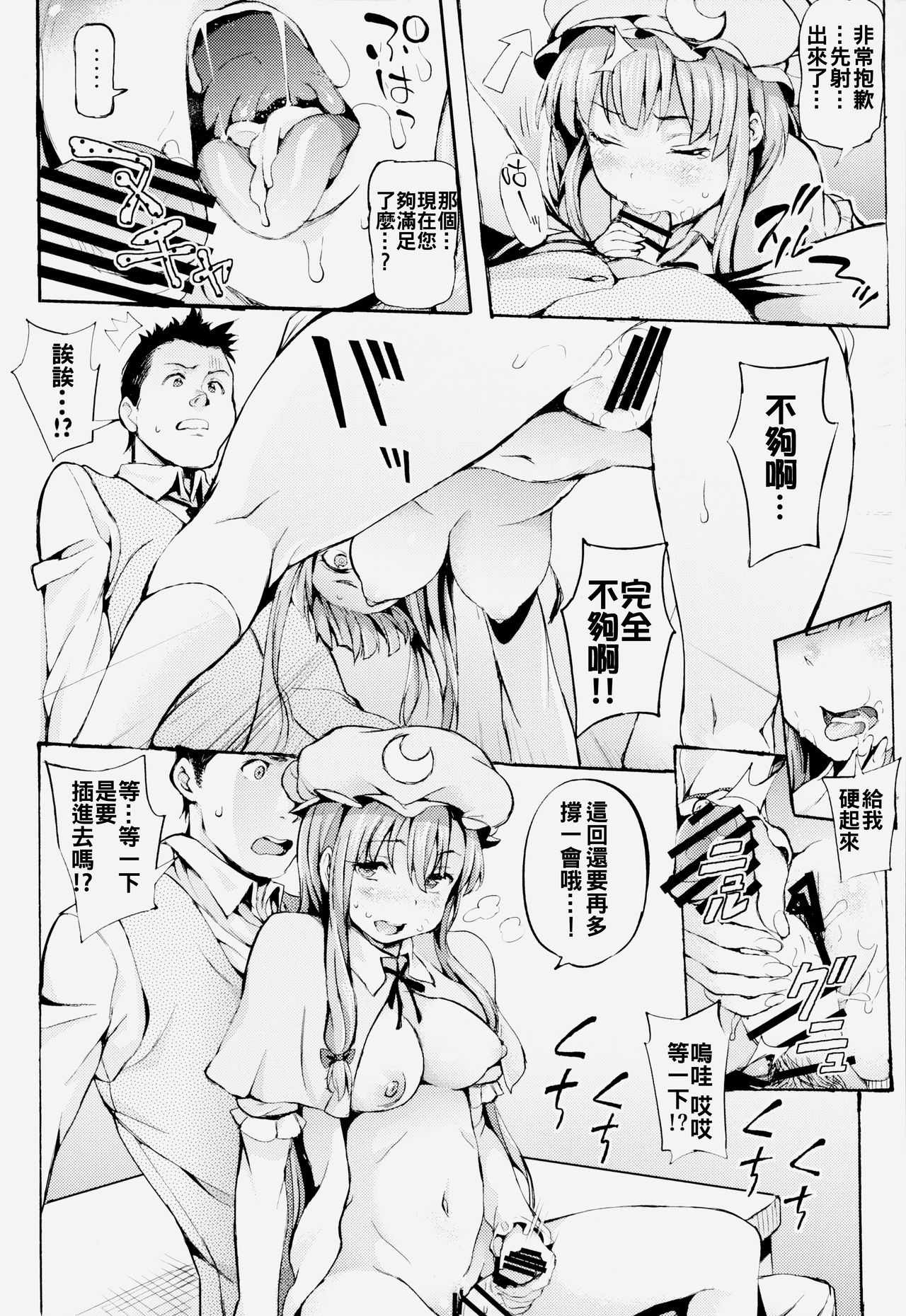 (Reitaisai 12) [Satellites (Satetsu)] Patchou Ona (Touhou Project) [Chinese] [oo君個人漢化] page 15 full