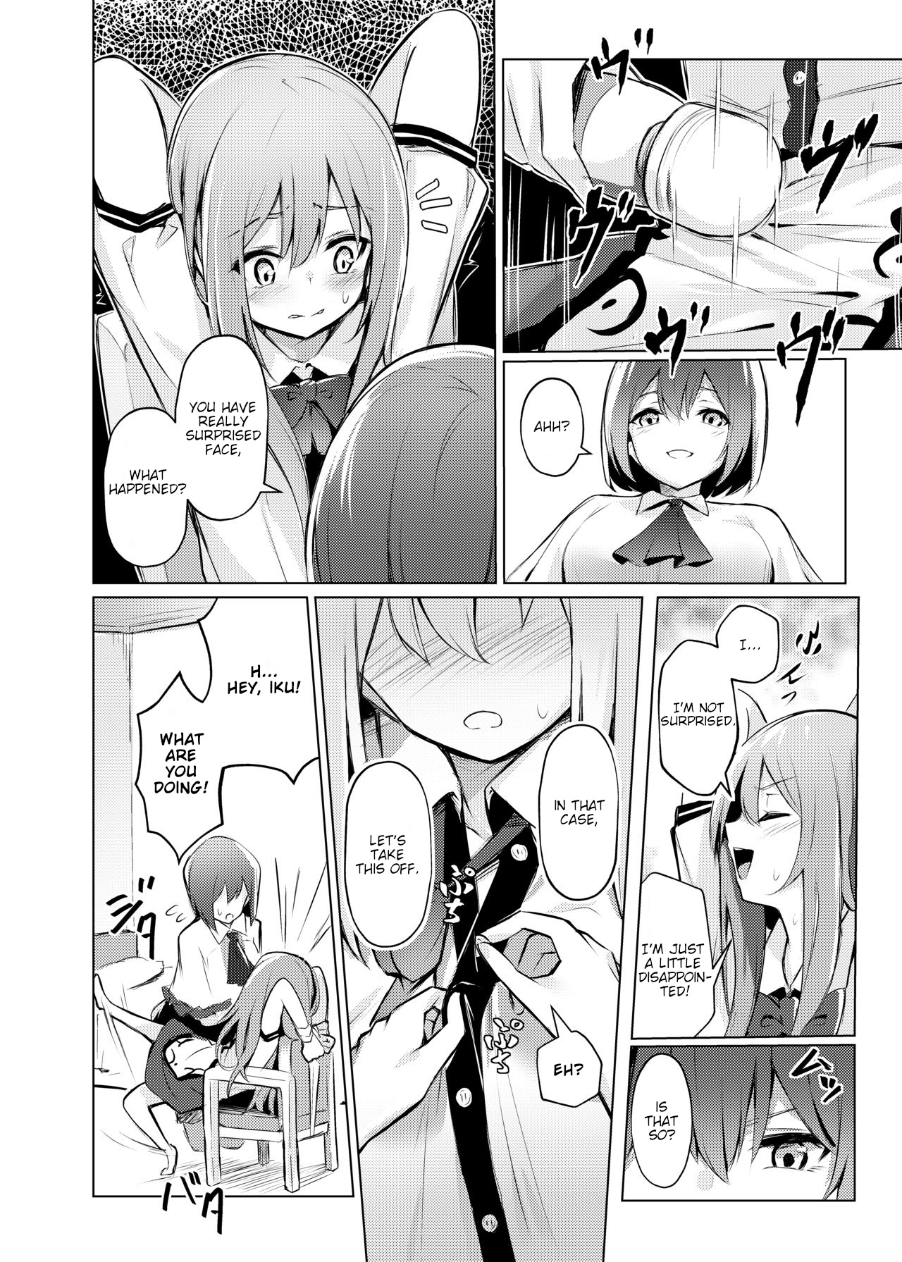 [Bochi Bochi no Ki (Borusiti)] Tenshi-chan ga Iku-san ni Oshioki sareru Hon | A Book where Tenshi-chan Gets Punished by Iku-san (Touhou Project) [English] [Digital] page 9 full