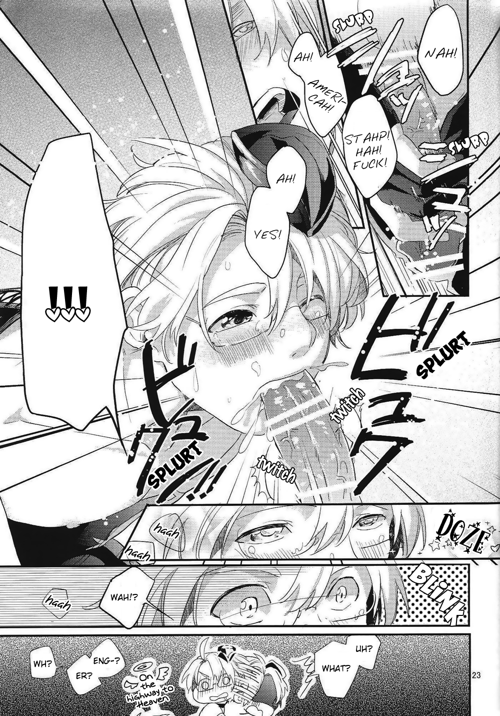 [Mocha+CCC (amy*MARINE)] Damn! My Dominatrix Boyfriend Is Gonna Awaken Something in Me (Hetalia: Axis Powers) [English] page 22 full