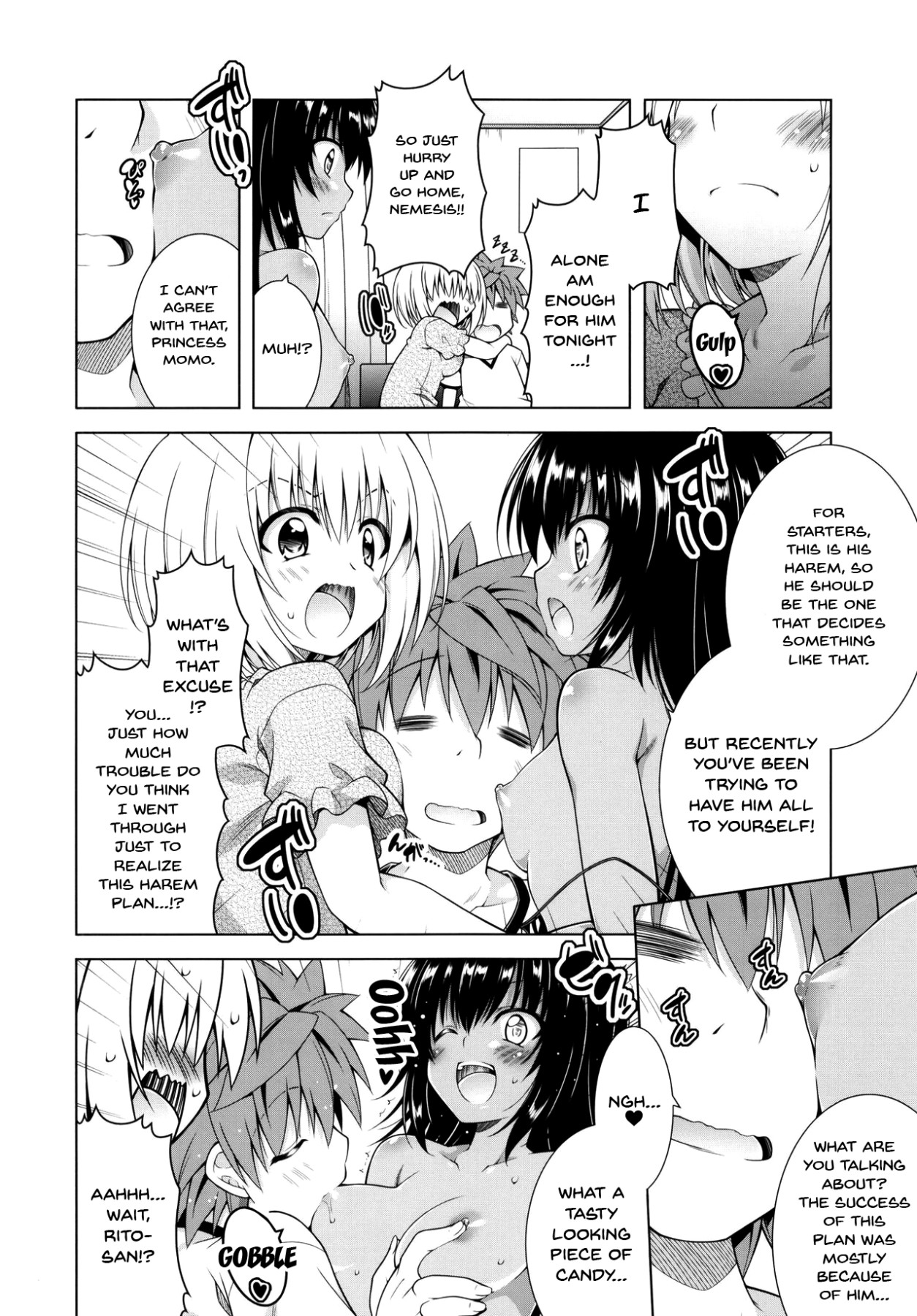 (C97) [BBG (Aoi Mikan)] Rito-san no Harem Seikatsu 8 | Rito's Harem Lifestyle 8 (To LOVE-Ru Darkness) [English] {Doujins.com} page 18 full