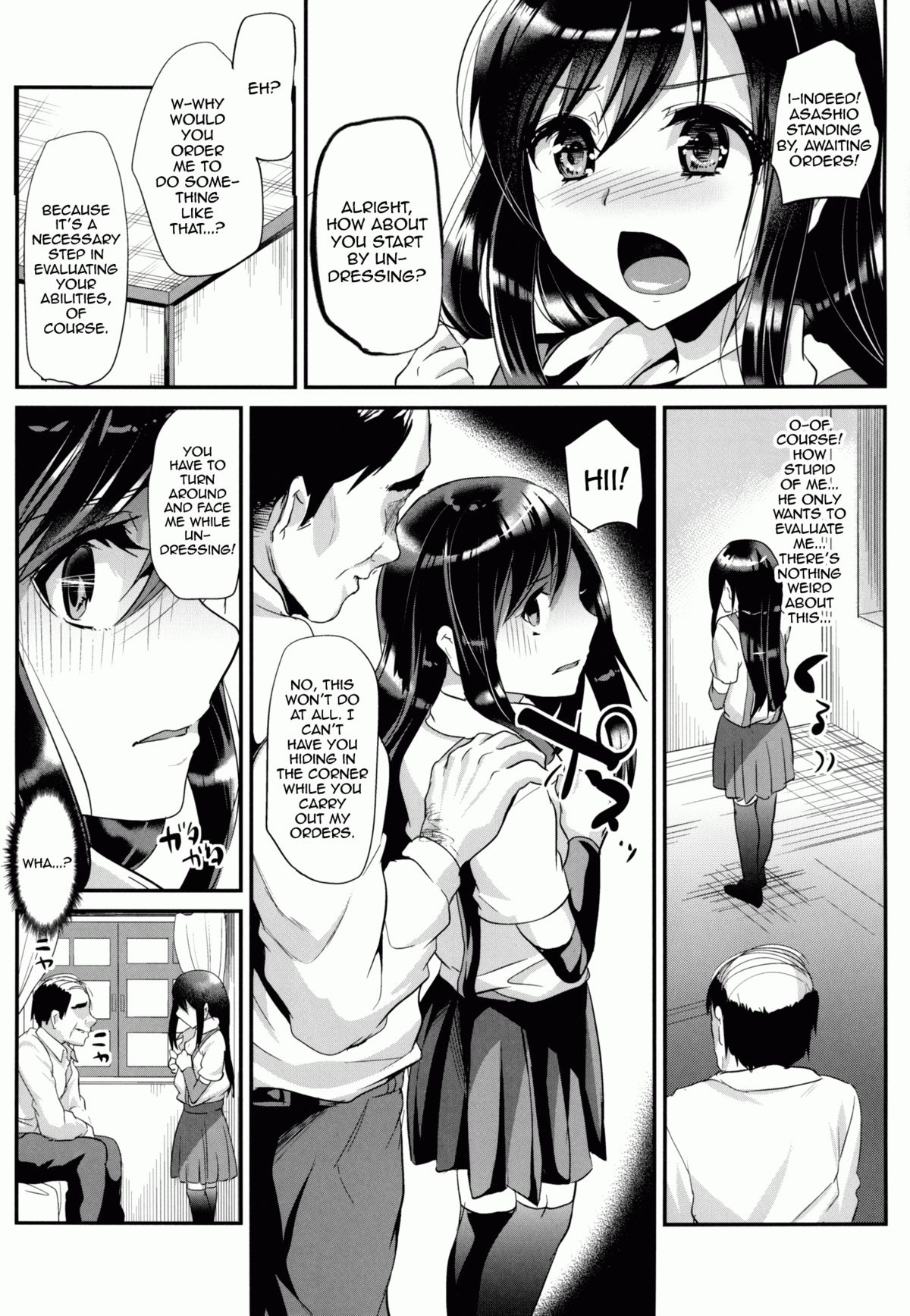 [Shimajiya (Shimaji)] Asashio-chan wa Ganbariya-san | Asashio-chan is a Really Hard Worker (Kantai Collection -KanColle-) [English] {doujin-moe.us} [Digital] page 5 full