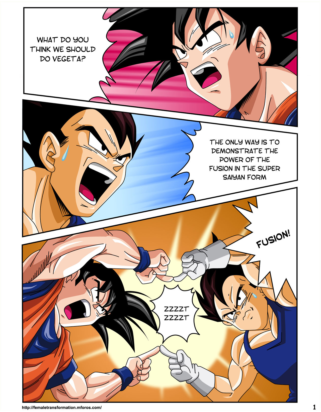 [Rehabilitation (Garland)] Dragon Ball H: Sex Sayan! [English] [Colorized] page 2 full