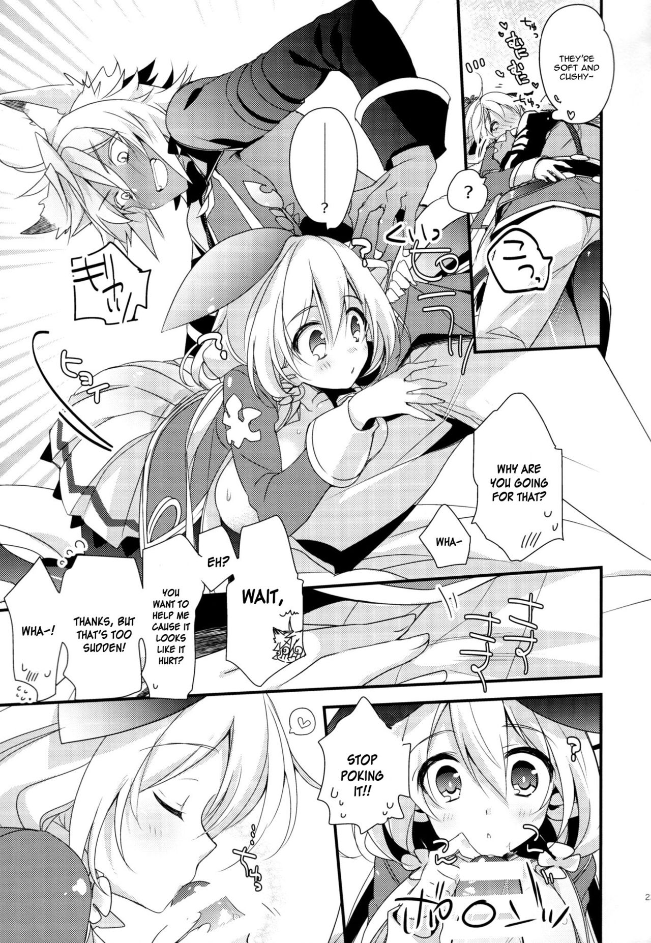 (C91) [Sui Sui Works (Mizuno Sao)] 500-sai Kurai Toshiue no Seishoujuu to H Shitai Hanashi. (Granblue Fantasy) [English] [constantly] page 22 full