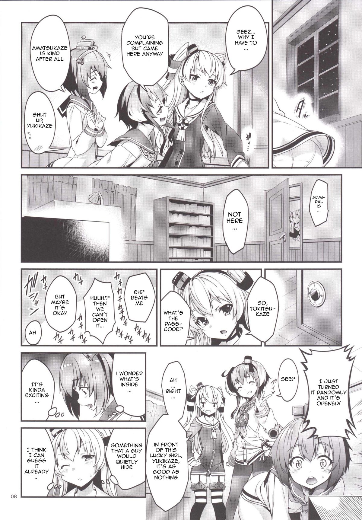 [Coffee Maker (Asamine Tel)] Shire! Mayonaka ni Nani Shitenno? | Admiral! What're You Doing in The Middle of Night? (Kantai Collection -KanColle-) [English] [Rozett] [Digital] page 7 full