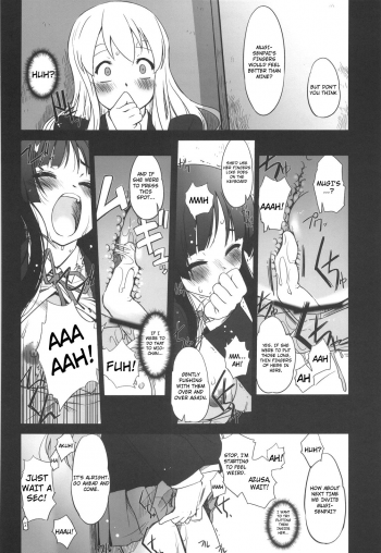 (C76) [G-Power! (Sasayuki)] Nekomimi to Toilet to Houkago no Bushitsu | Cat Ears And A Restroom And The Club Room After School (K-ON) [English] [Nicchiscans-4Dawgz] - page 8