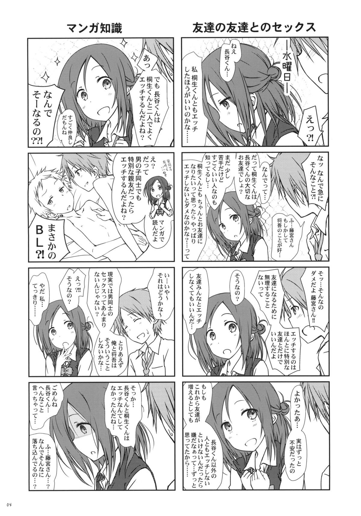 (C87) [Super Flat Lolinitron (Focke Wolf)] Tomodachi to no Sex no Tsuzuki. (One Week Friends) page 3 full