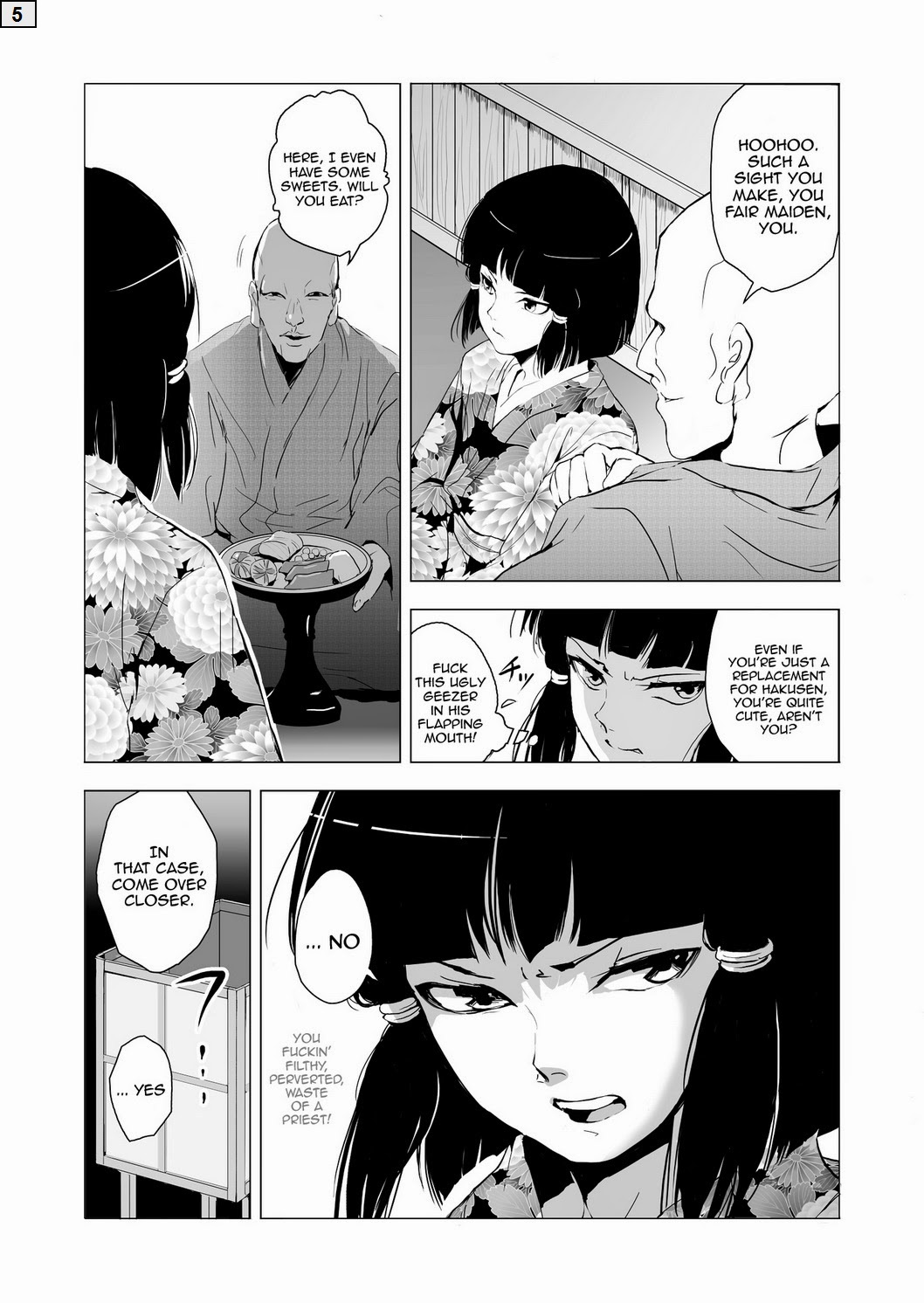 [Yadokugaeru (locon)] Sumizome [English] =Short Wharf= [Decensored] page 5 full