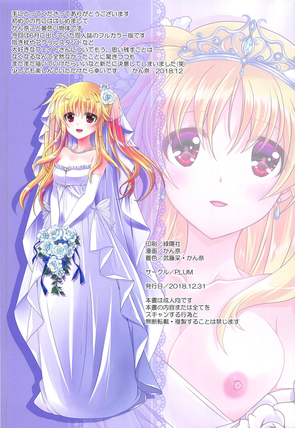 (C95) [PLUM (Kanna)] Magical SEED BRIDE All Full Color Ban (Mahou Shoujo Lyrical Nanoha) page 3 full