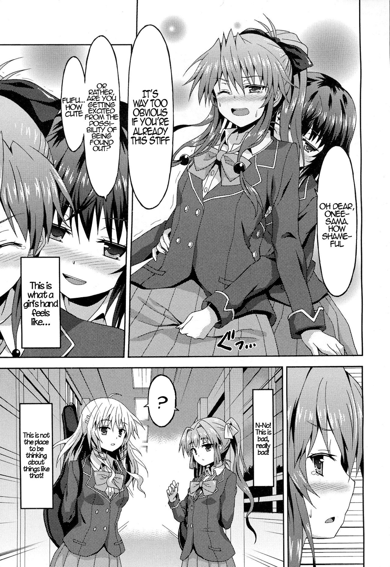 [Rasahan] Kawaii Kouhai no Tame Naraba…? | For The Sake of My Cute Junior…? (Girls forM Vol. 06) [English] {Hennojin} page 9 full